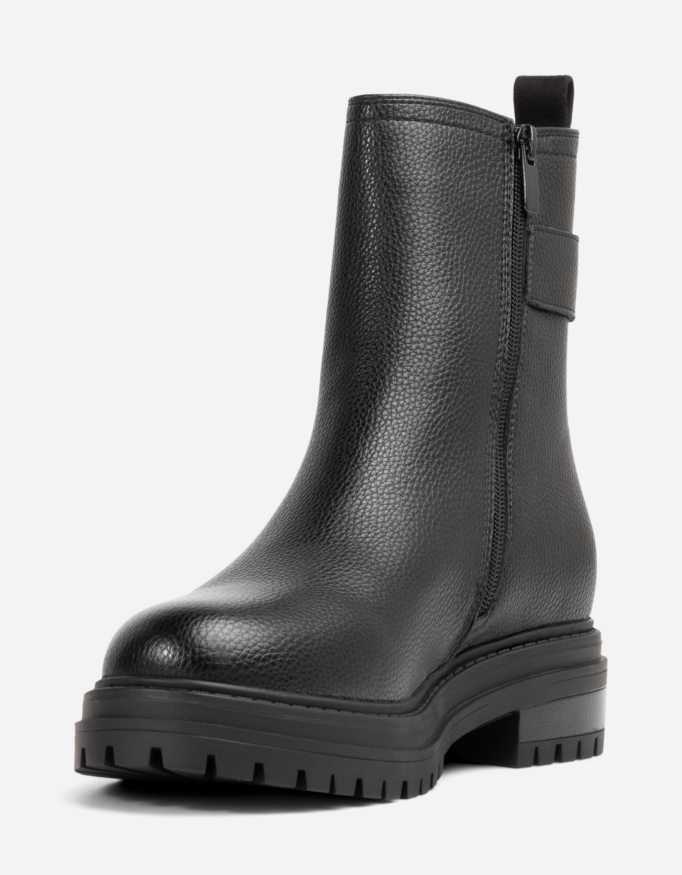 SO ALL, Boots med högt skaft Svarta