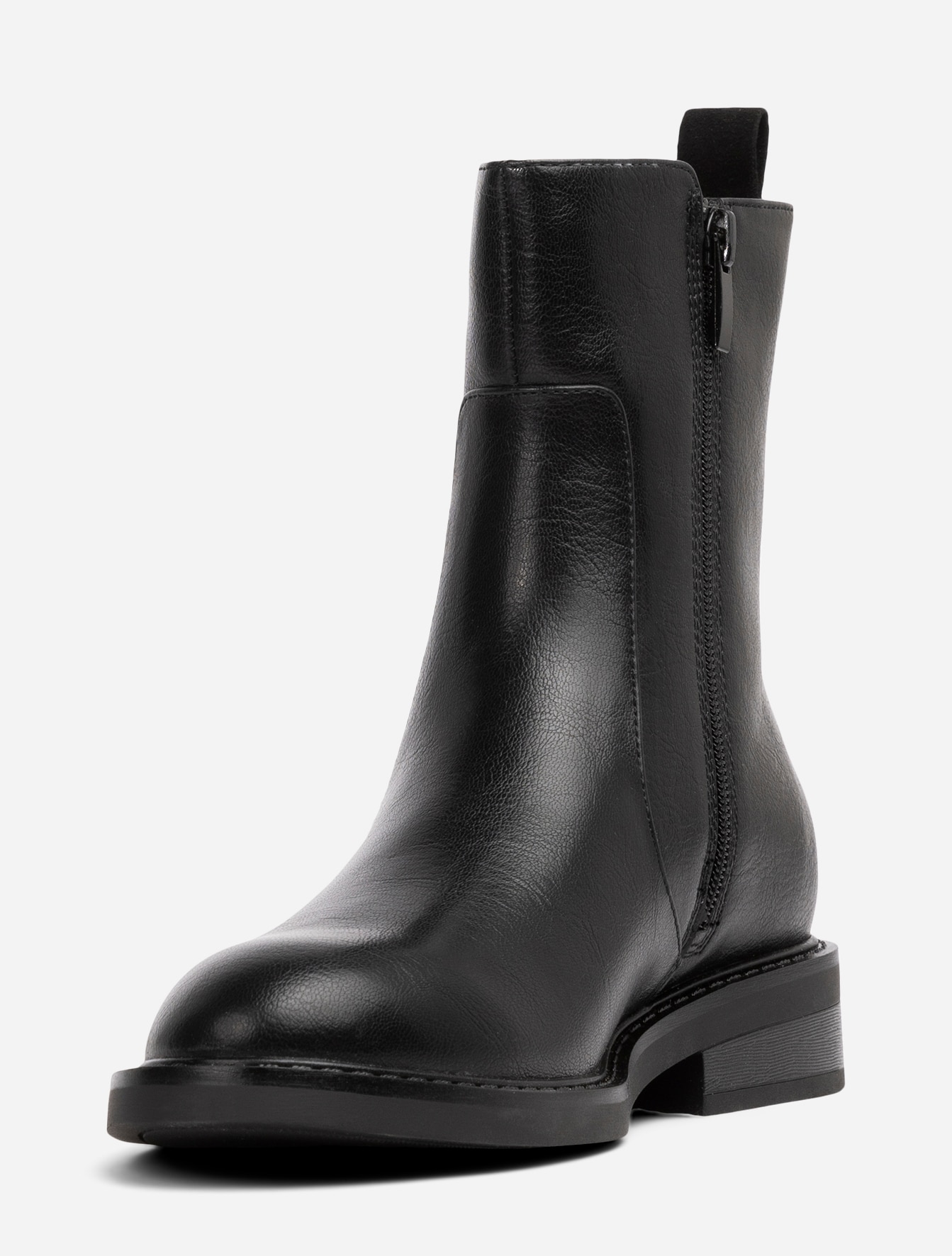 SO ALL, Boots med dragkedja Svarta