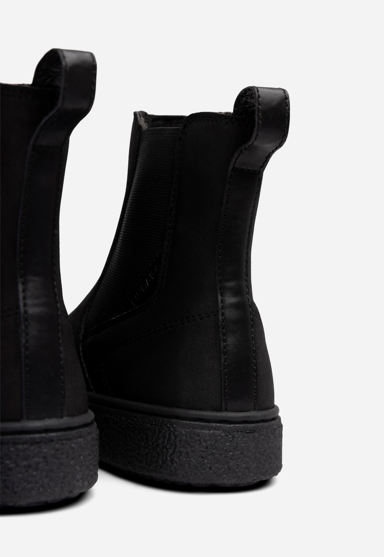 LINEAR, Varmfodrade chelseaboots Svarta