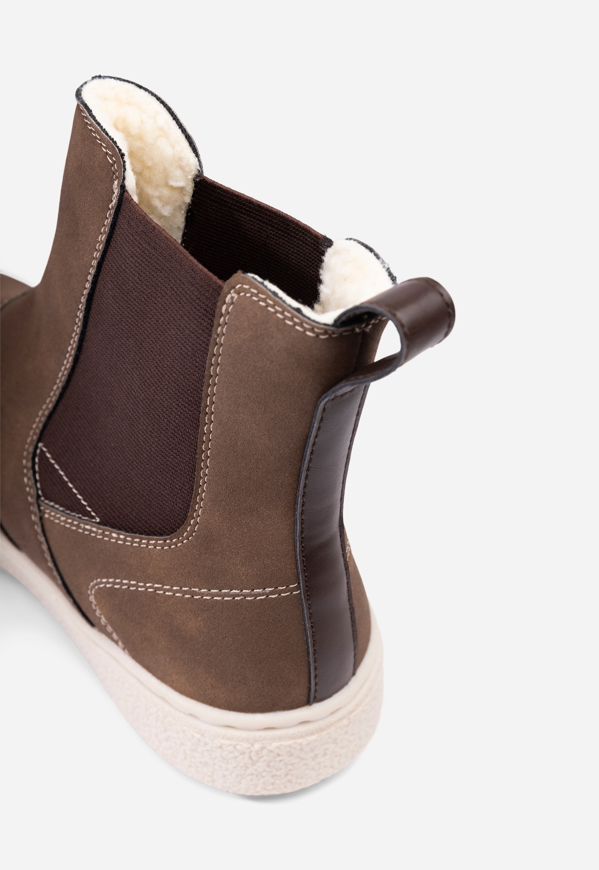 LINEAR, Varmfodrade chelseaboots Bruna