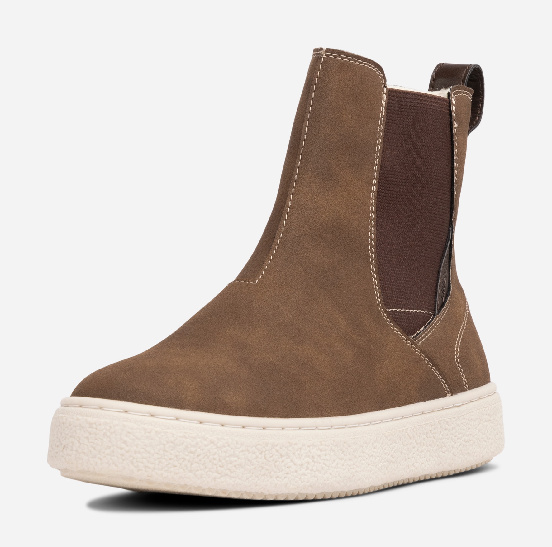 LINEAR, Varmfodrade chelseaboots Bruna