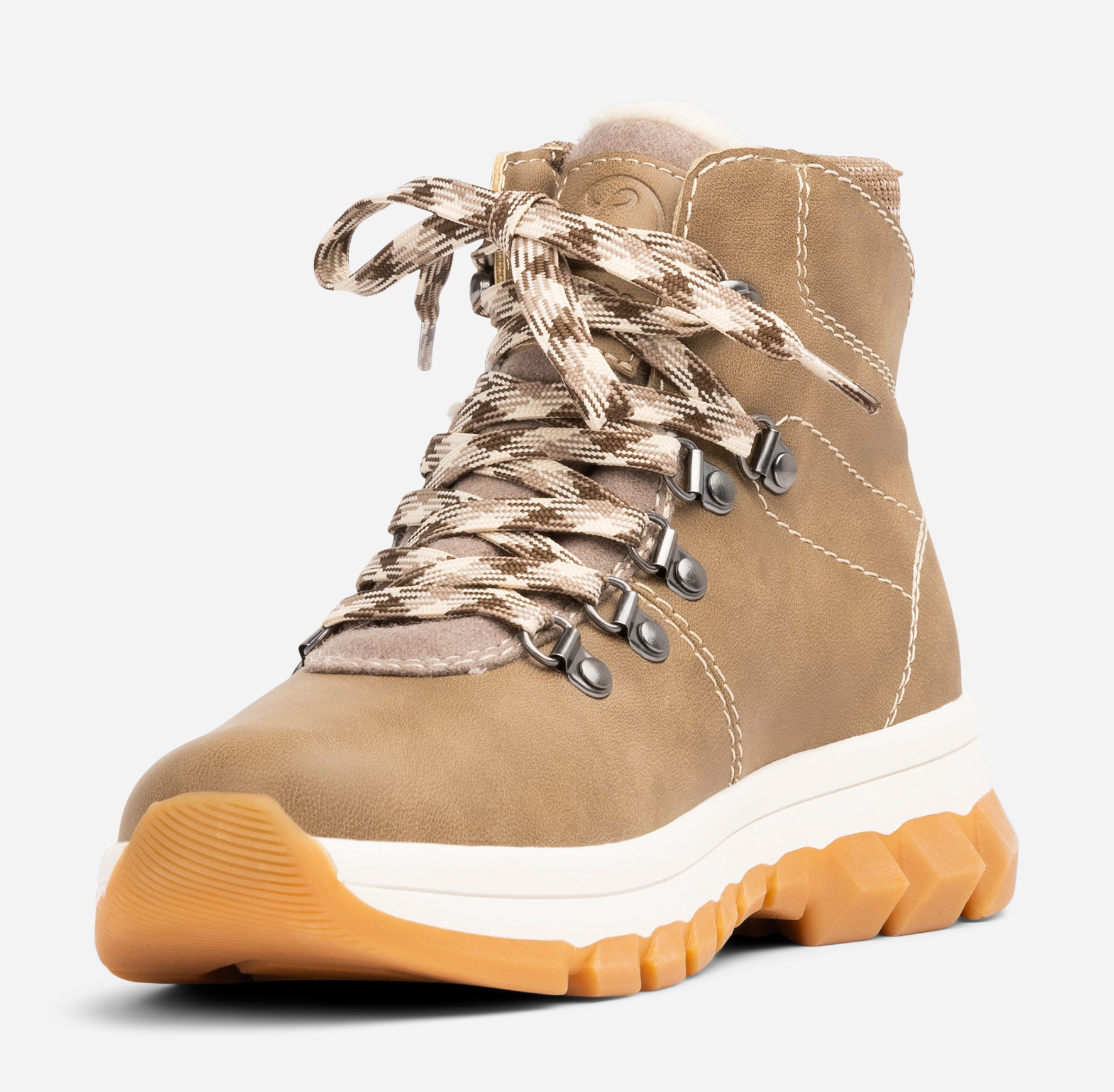 SO ALL, Varmfodrade kängor Bruna