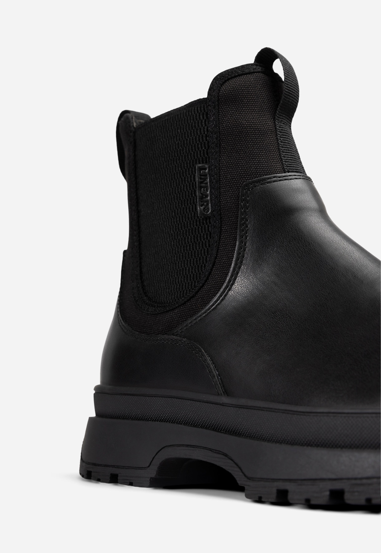 LINEAR, Varmfodrade chelseaboots Svarta