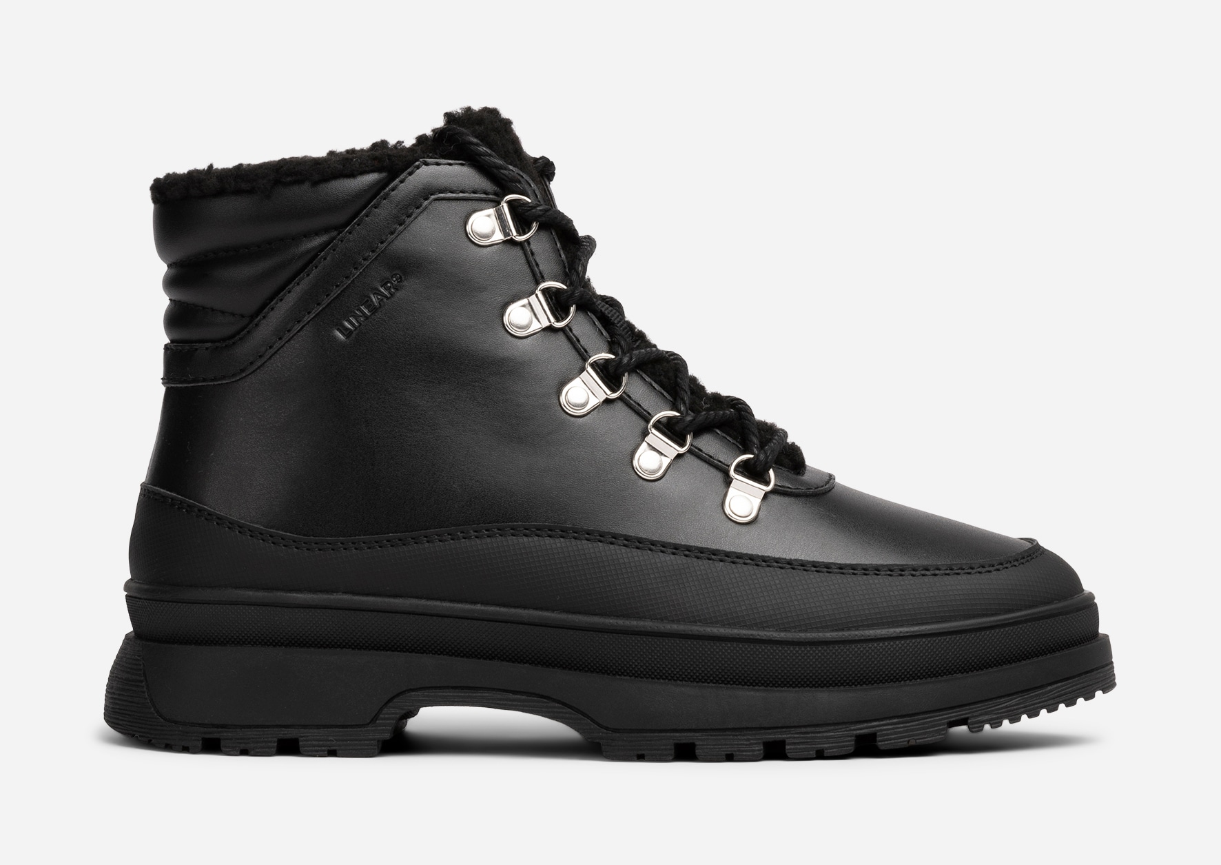 LINEAR, Varmfodrade kängor Svarta