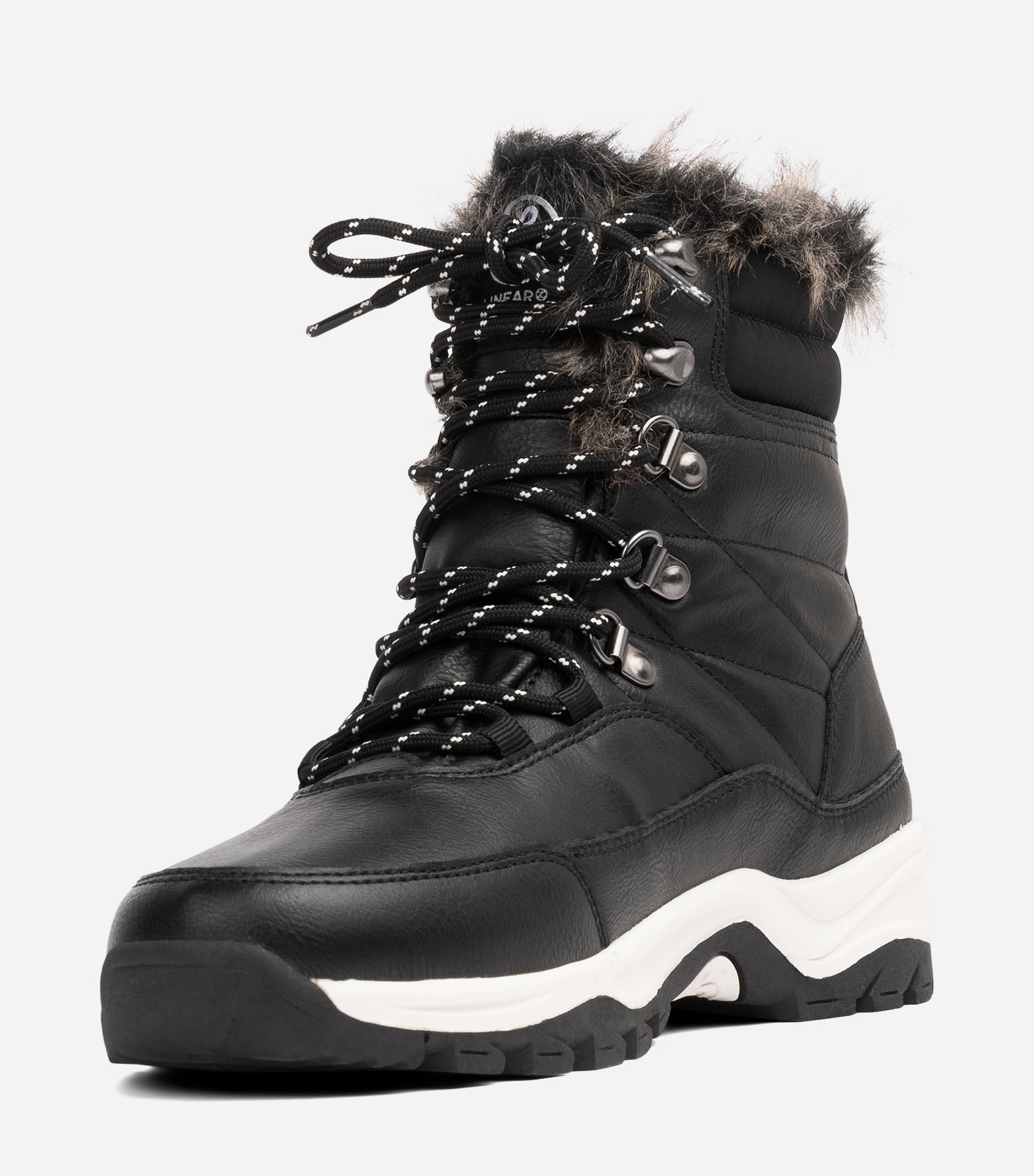 LINEAR, Varmfodrade kängor waterproof Svarta