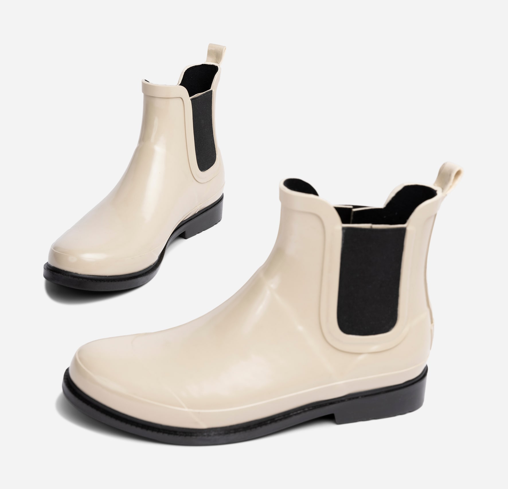 LINEAR, Gummistövlar Beigea