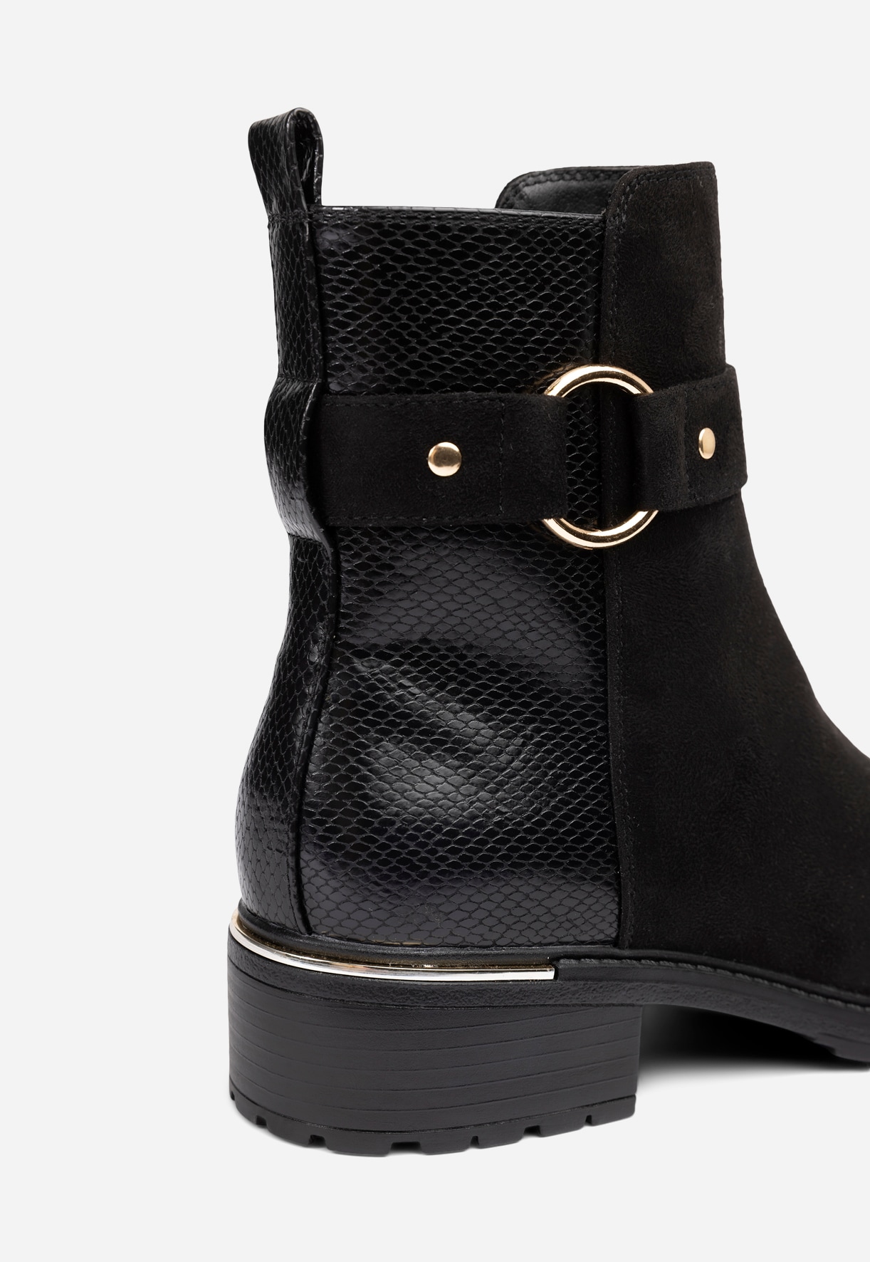 SO ALL, Boots med dragkedja Svarta