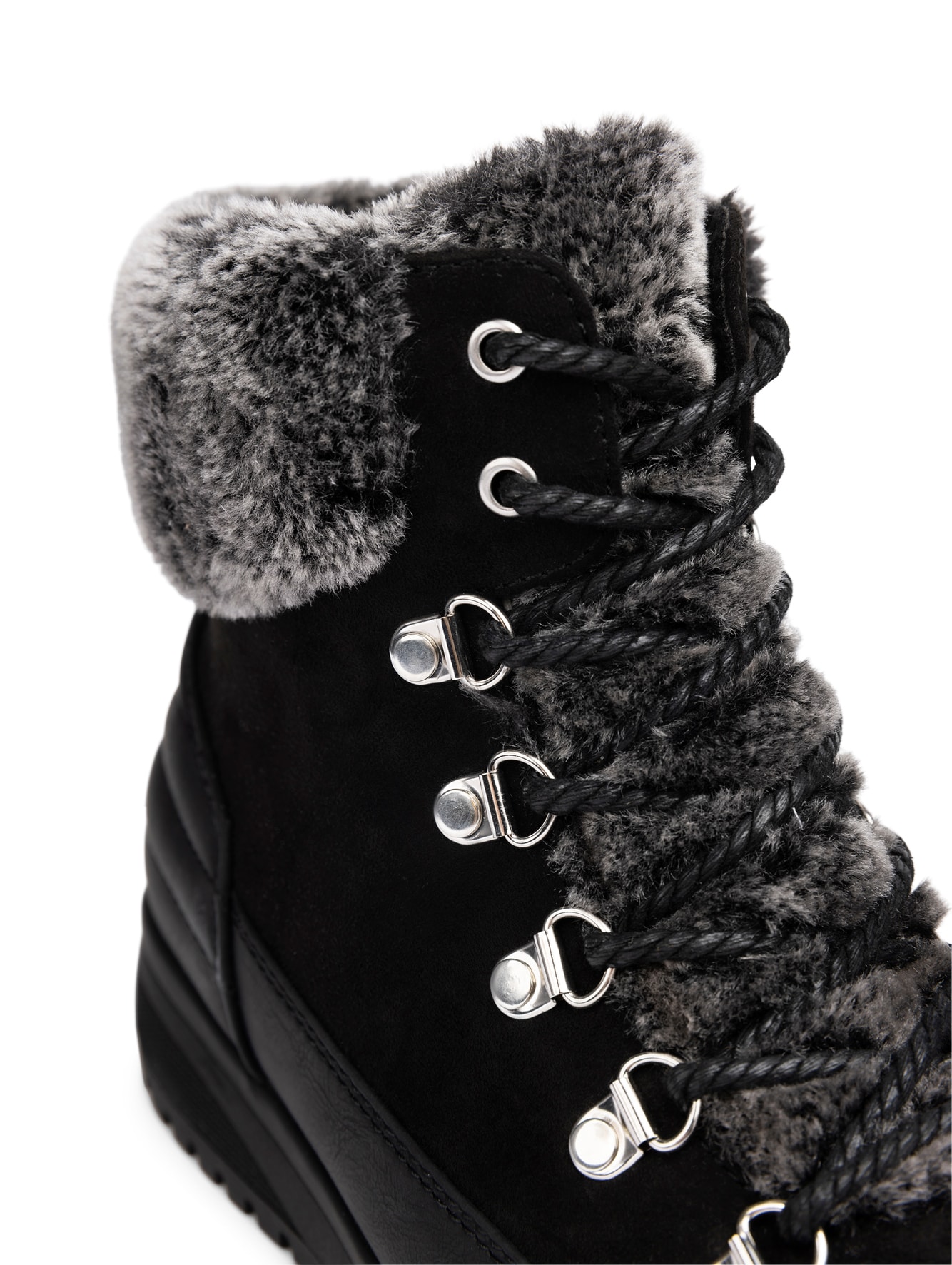 SO ALL, Varmfodrade kängor Svarta