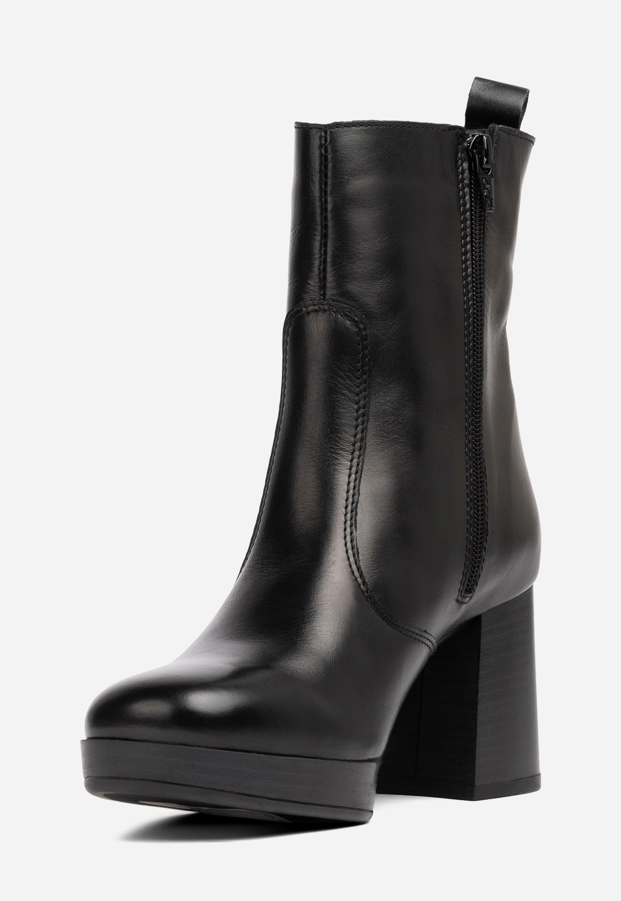 PACE, Boots med dragkedja Svarta