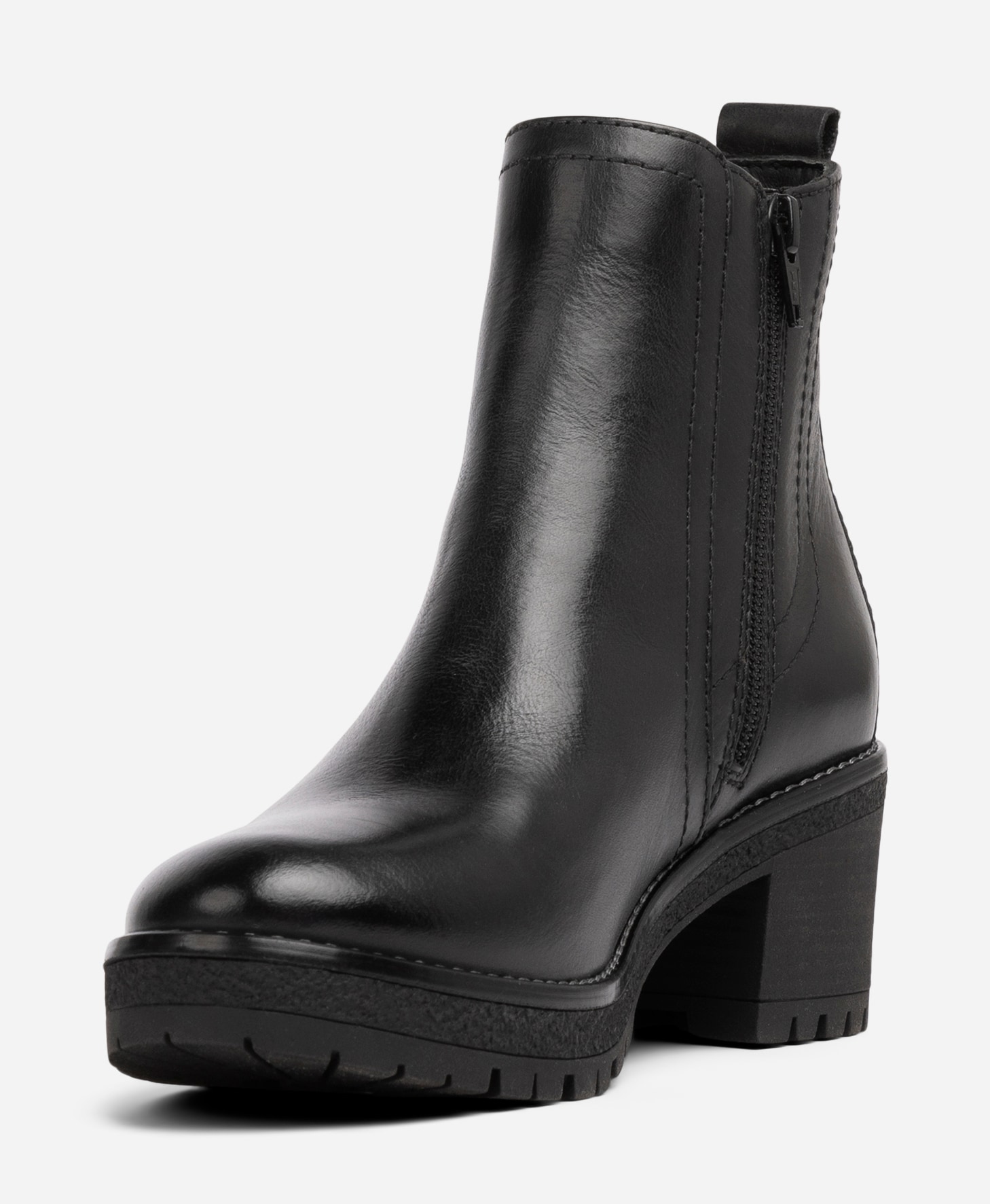 PACE, Boots med dragkedja Svarta