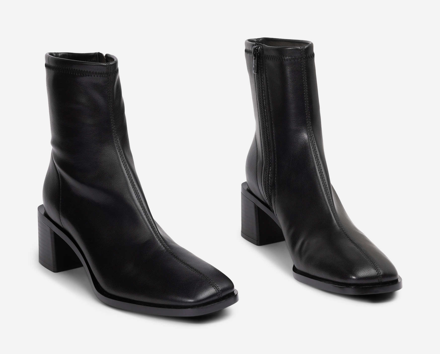 XIT, Boots med dragkedja Svarta