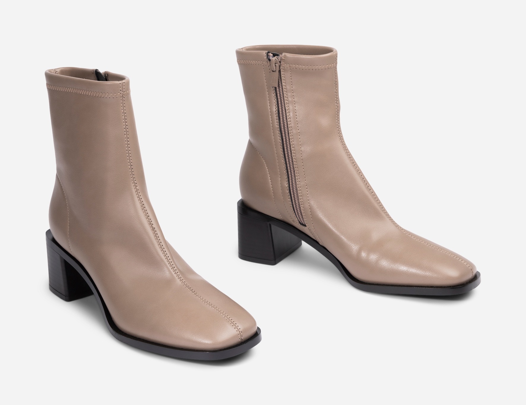 XIT, Boots med dragkedja Beigea