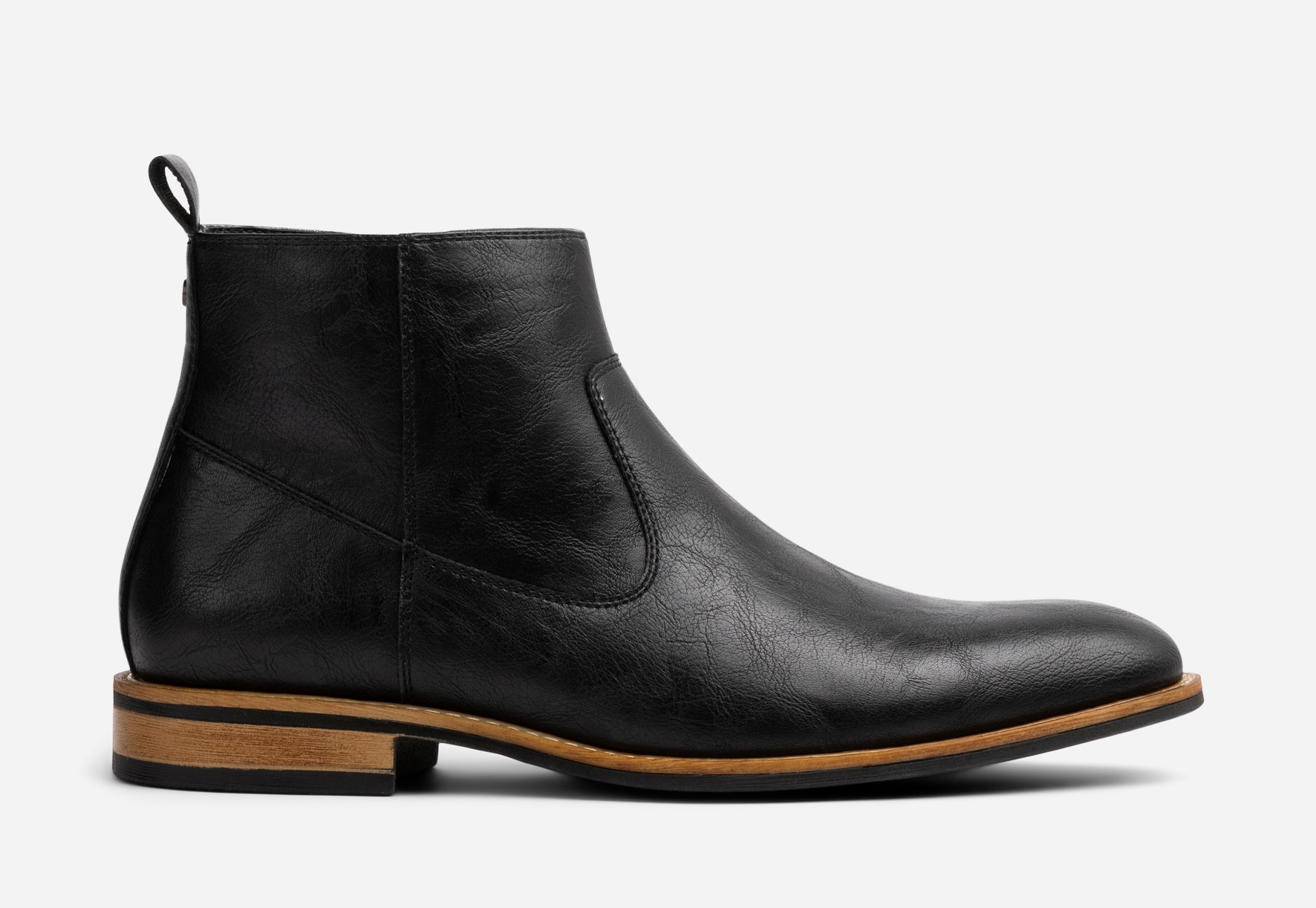 IGUASSU, Boots med dragkedja Svarta