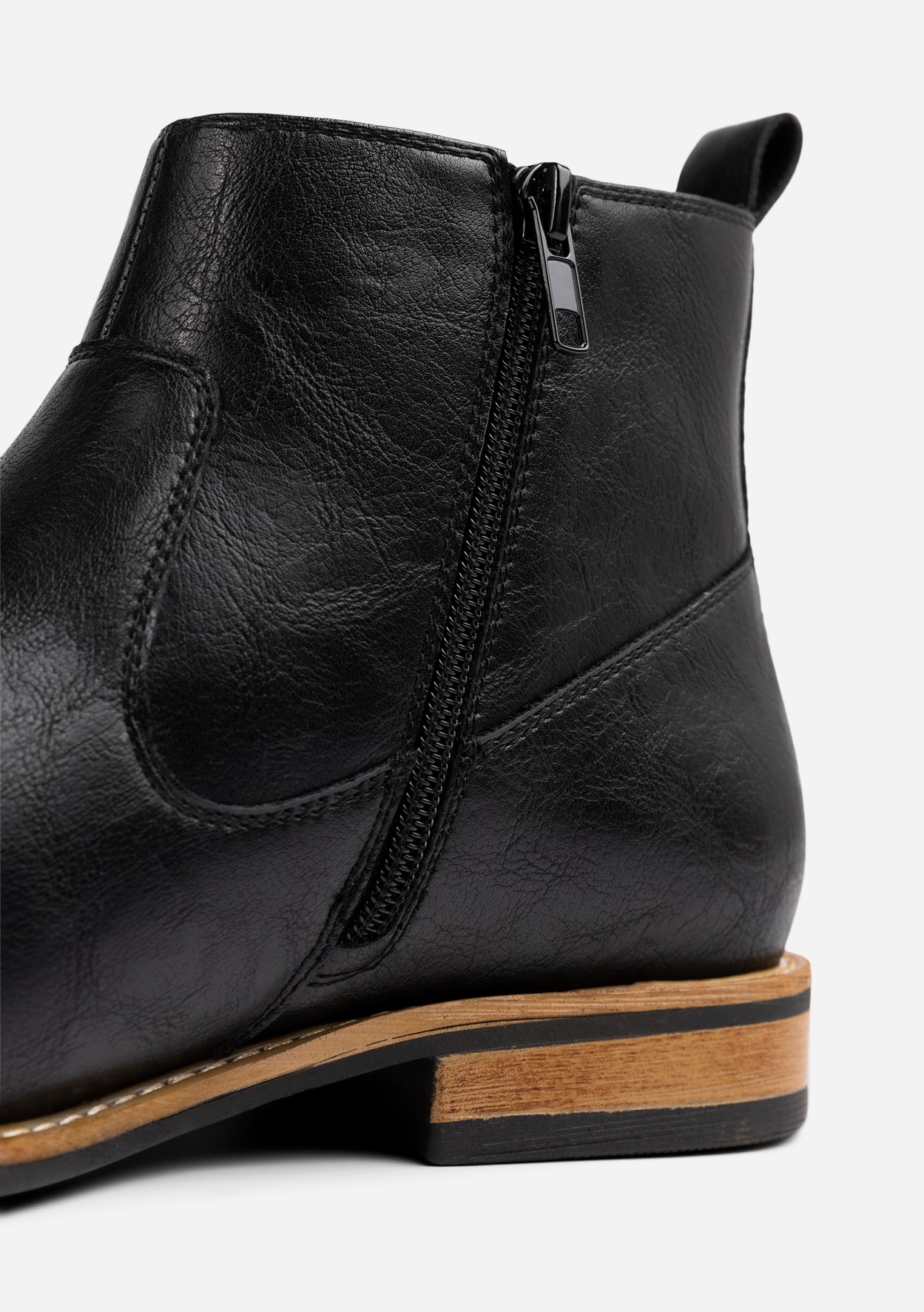 IGUASSU, Boots med dragkedja Svarta