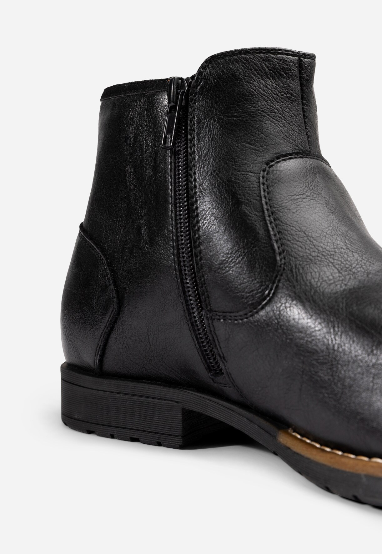 IGUASSU, Boots med dragkedja Svarta