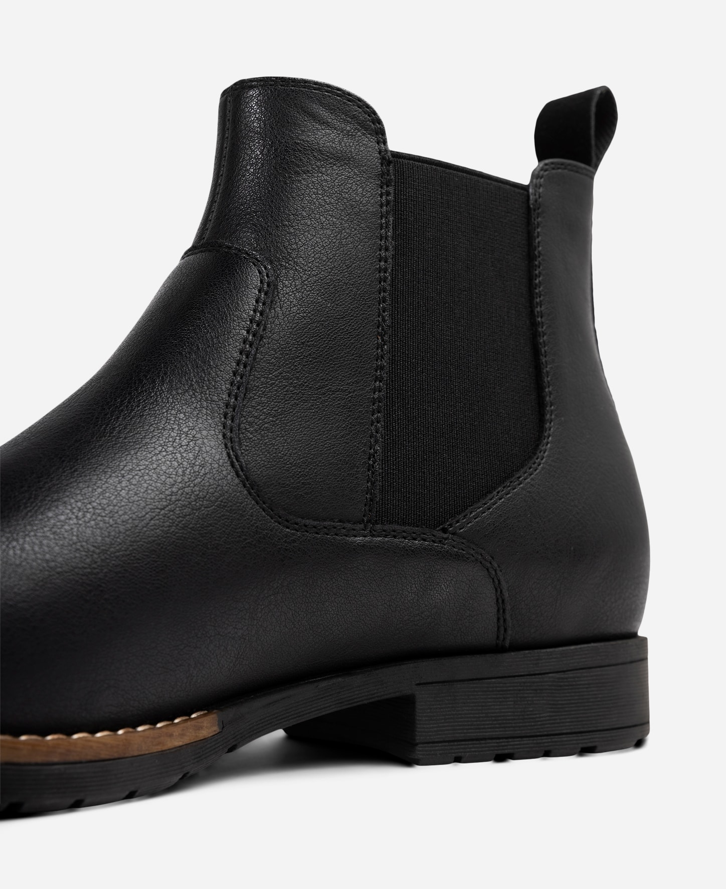 IGUASSU, Fleecefodrade chelseaboots Svarta