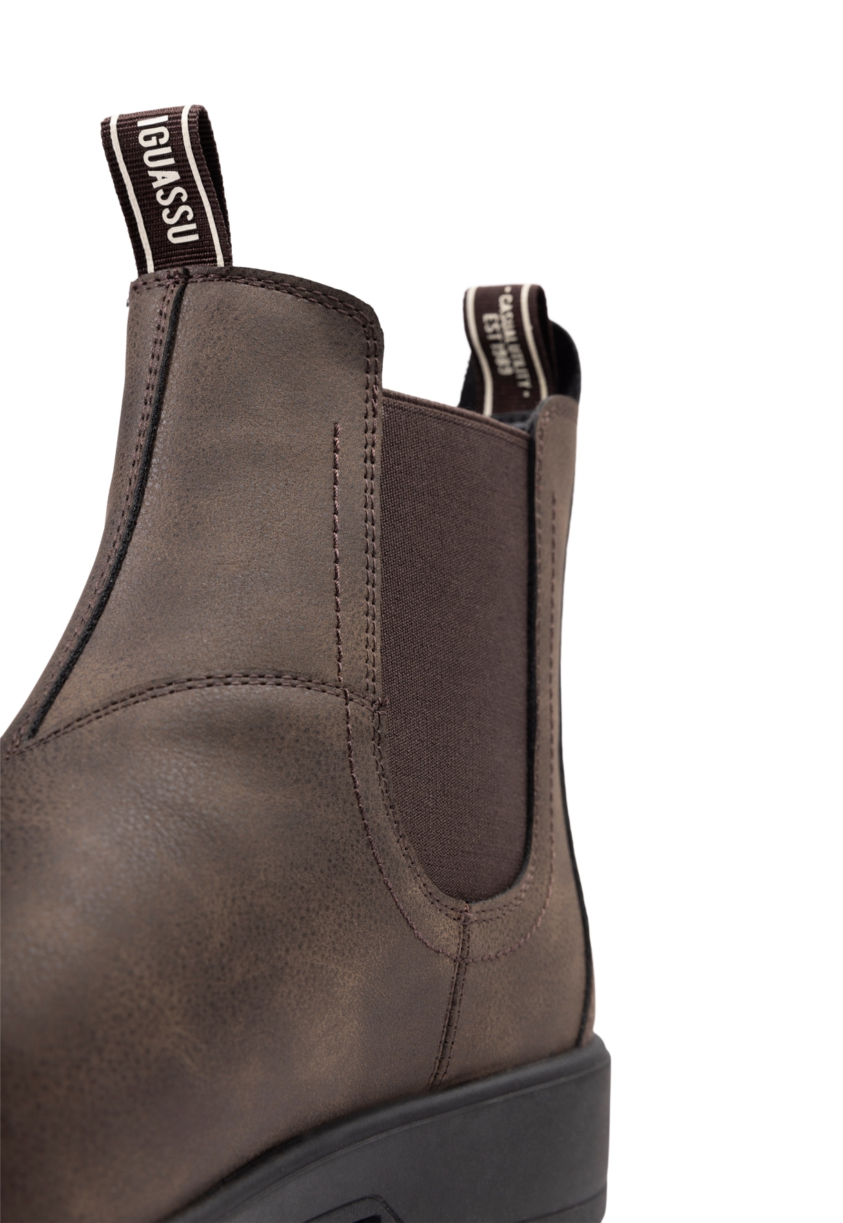 IGUASSU, Fleecefodrade chelseaboots Bruna