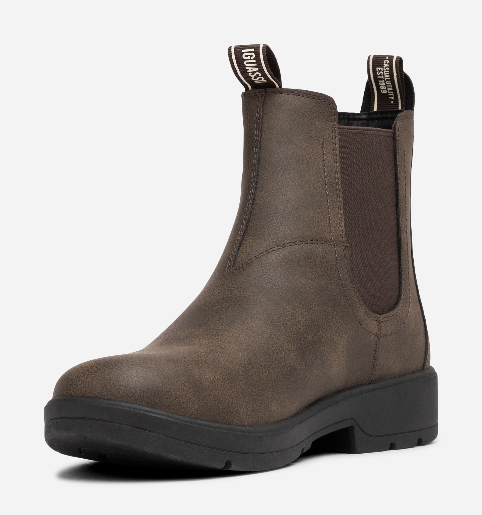 IGUASSU, Fleecefodrade chelseaboots Bruna