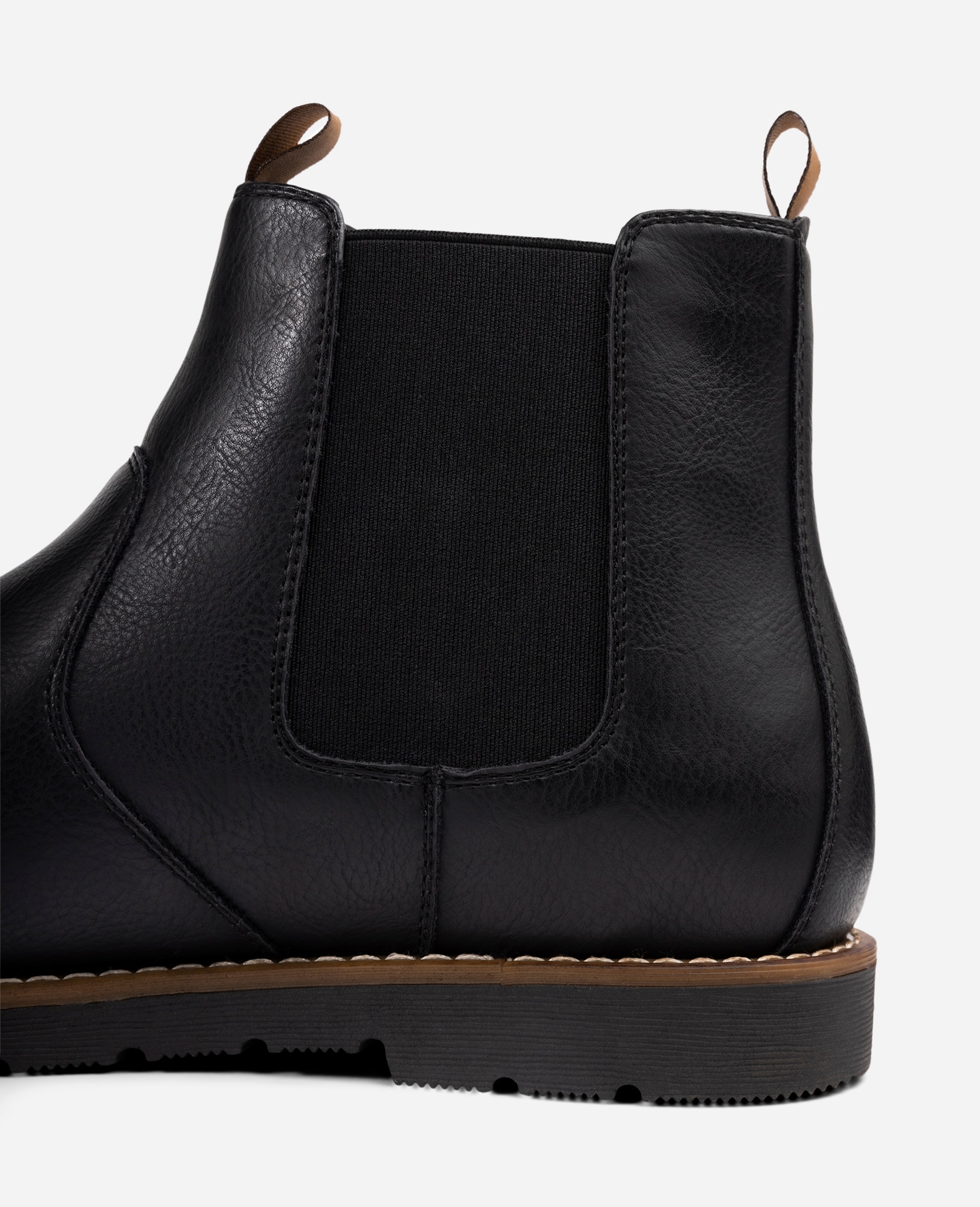 IGUASSU, Varmfodrade chelseaboots Svarta