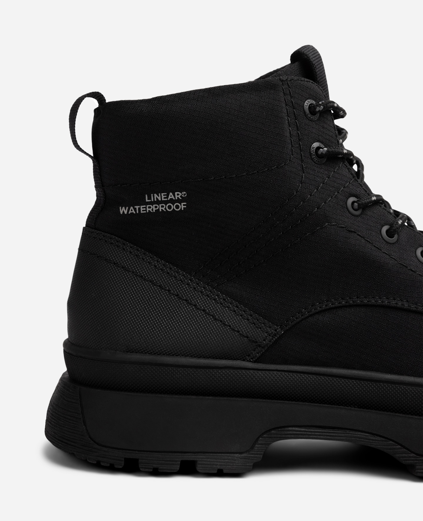 LINEAR, Varmfodrade kängor waterproof Svarta