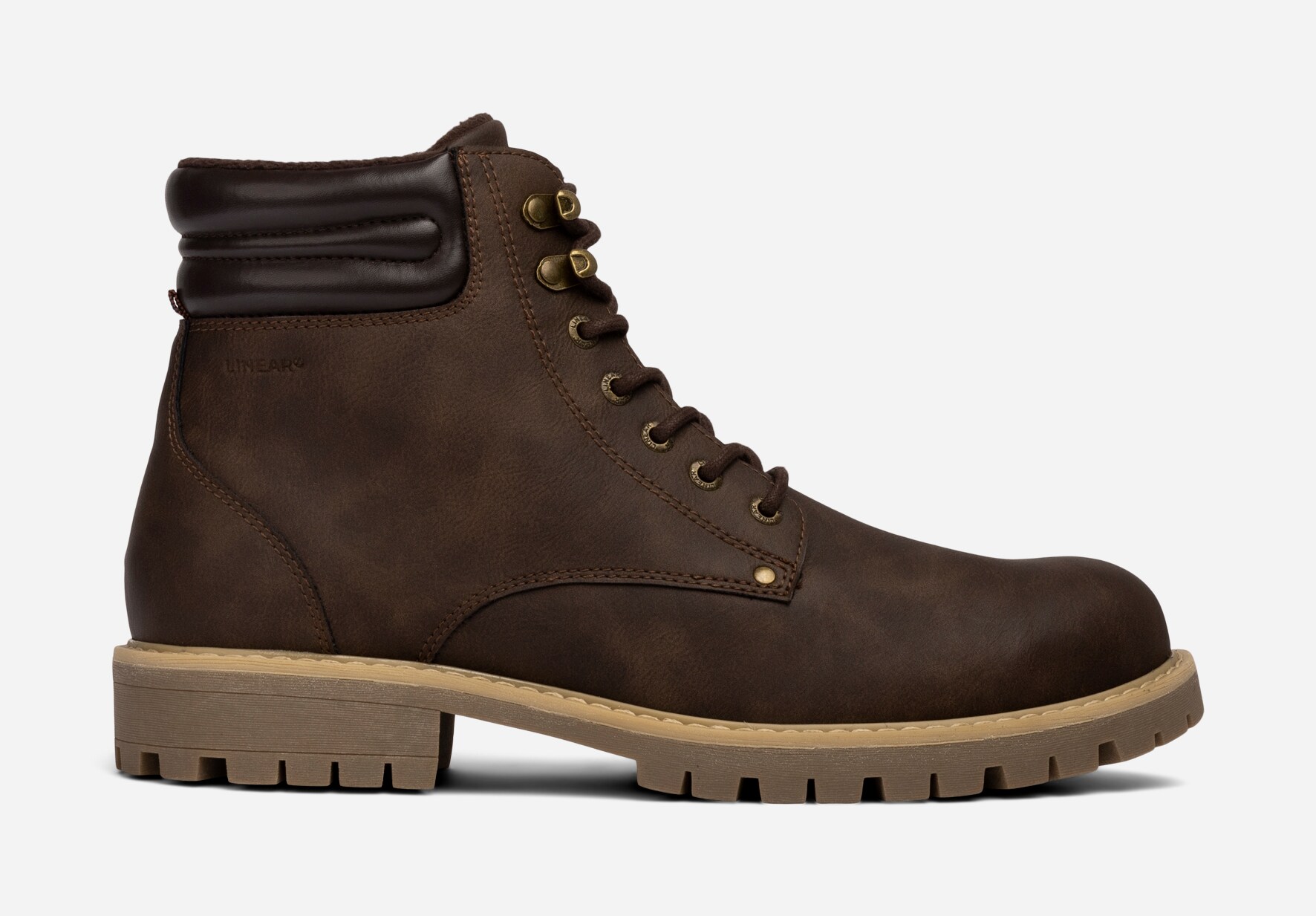 LINEAR, Varmfodrade kängor Bruna