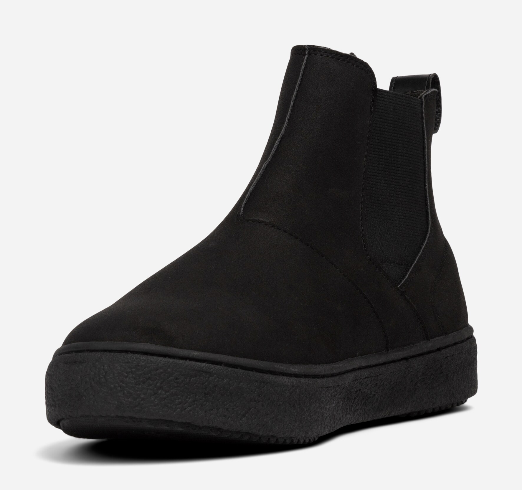 LINEAR, Varmfodrade chelseaboots Svarta