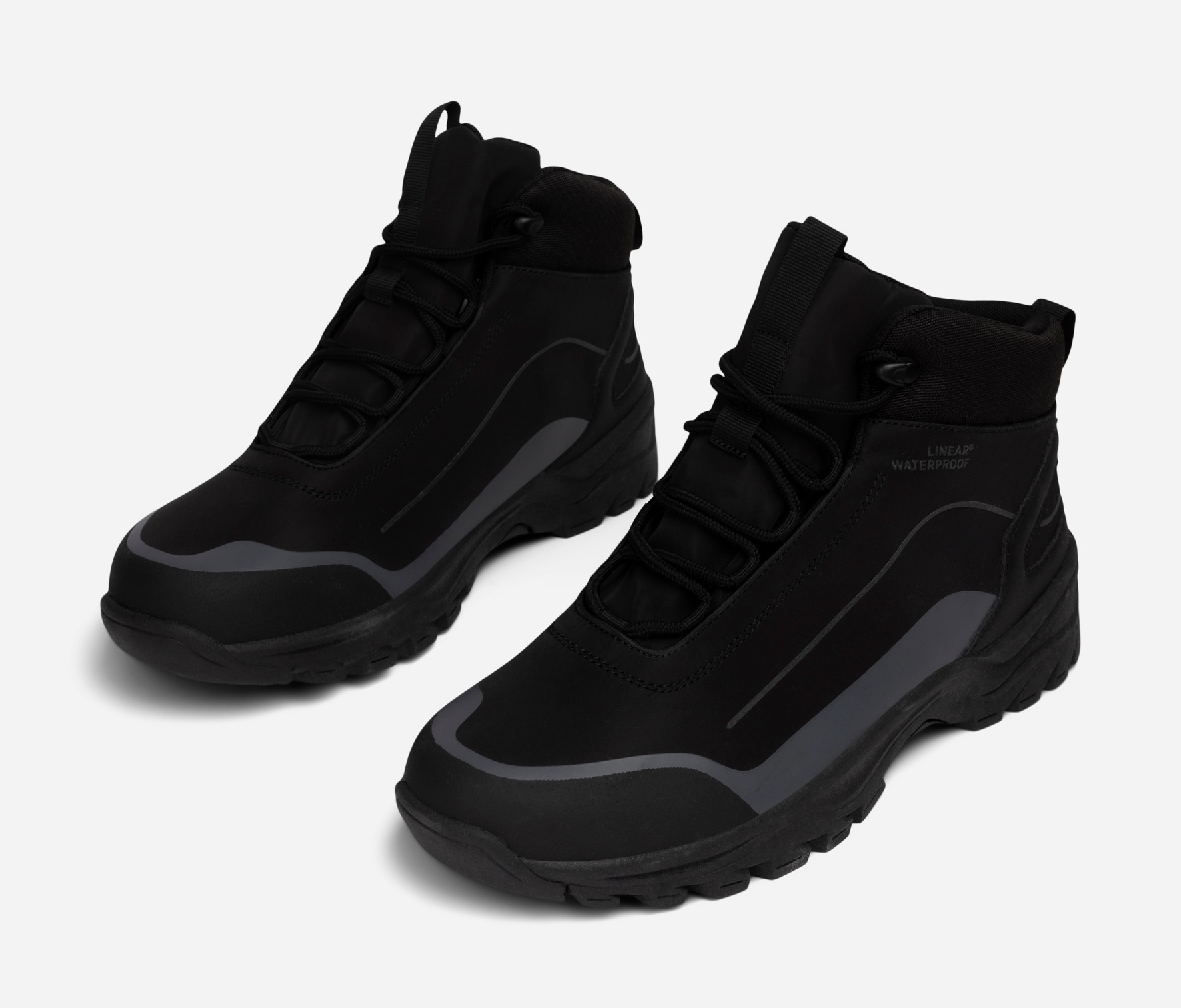 LINEAR, Kängor waterproof Svarta
