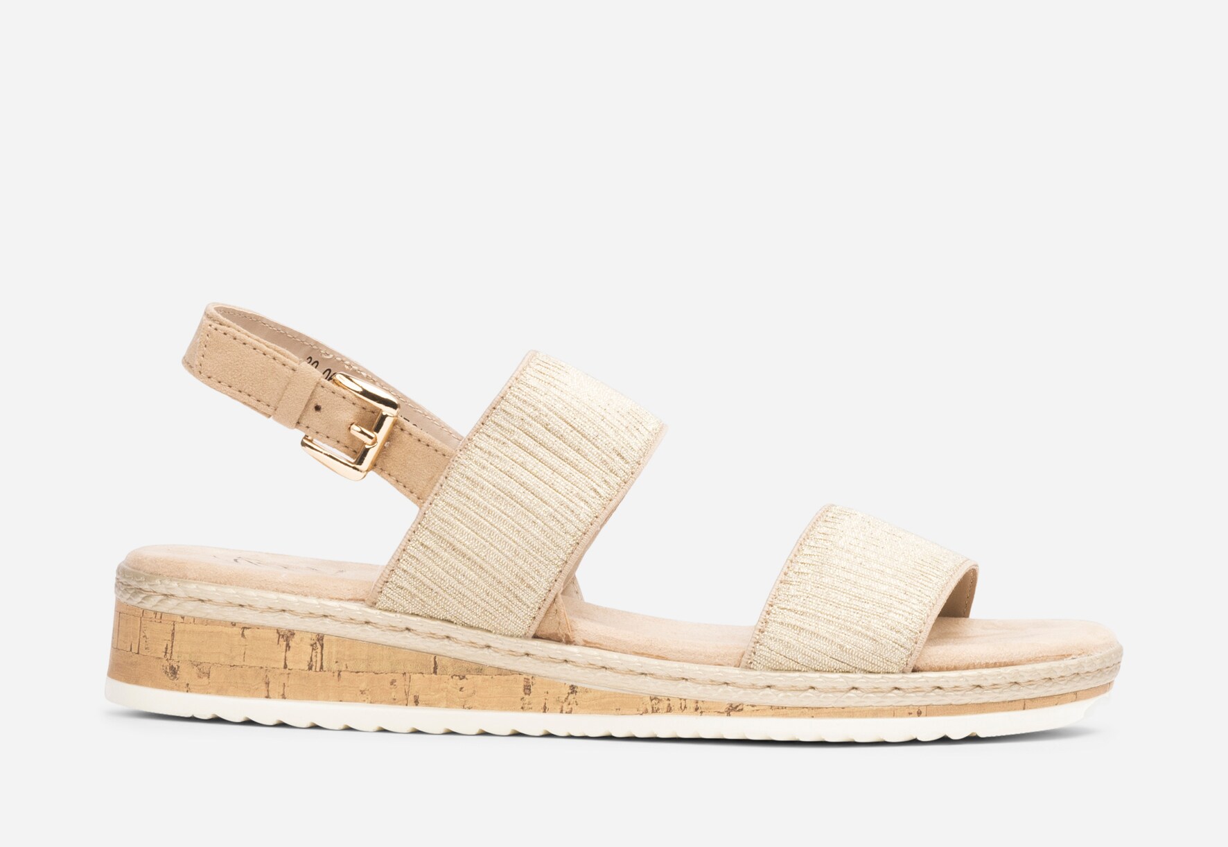 SO ALL, Sandaler Metallfärgade