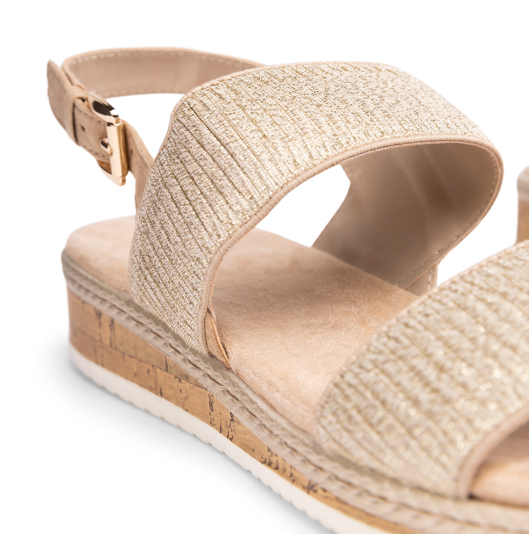 SO ALL, Sandaler Metallfärgade