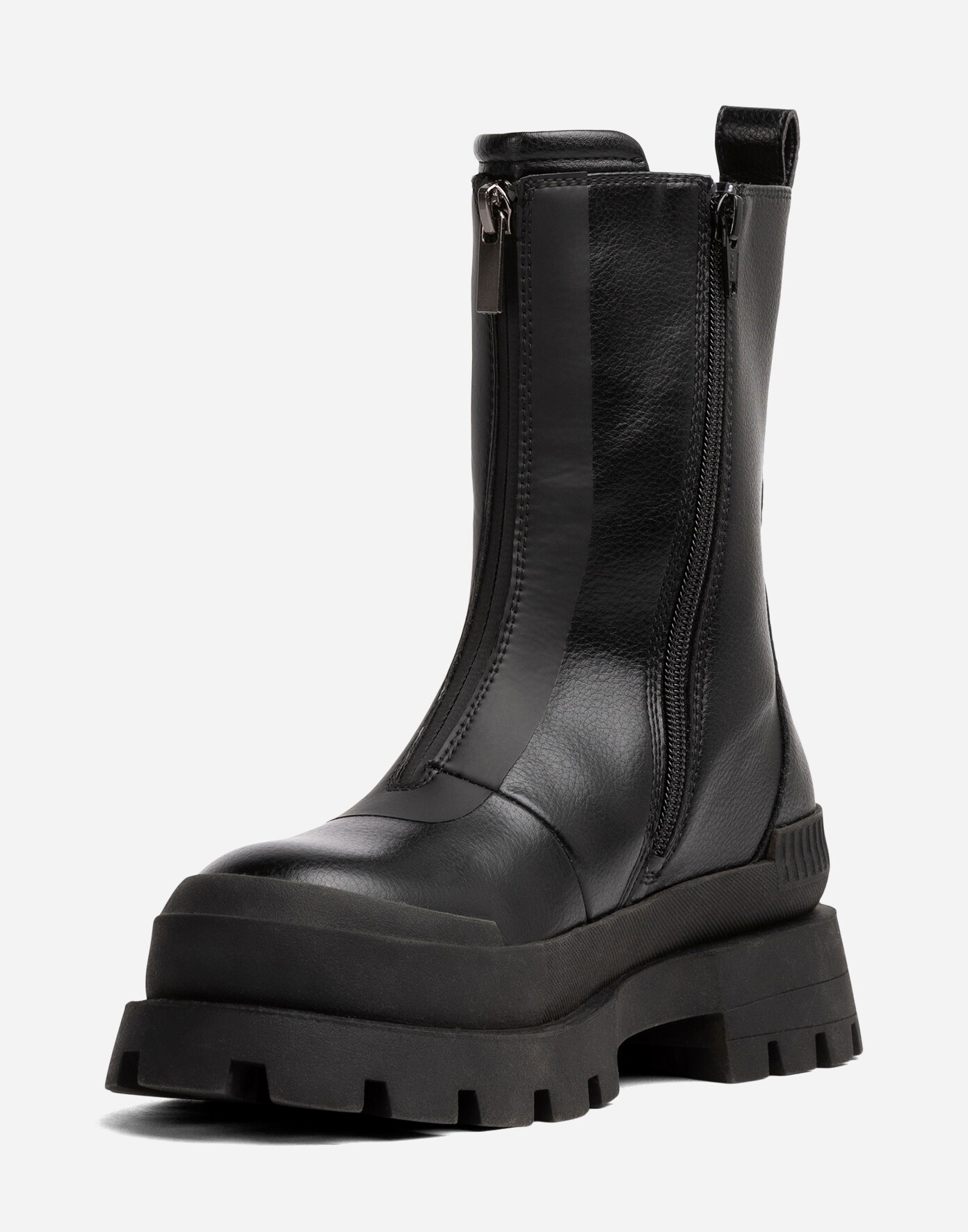 ATTITUDE, Boots med dragkedja Svarta