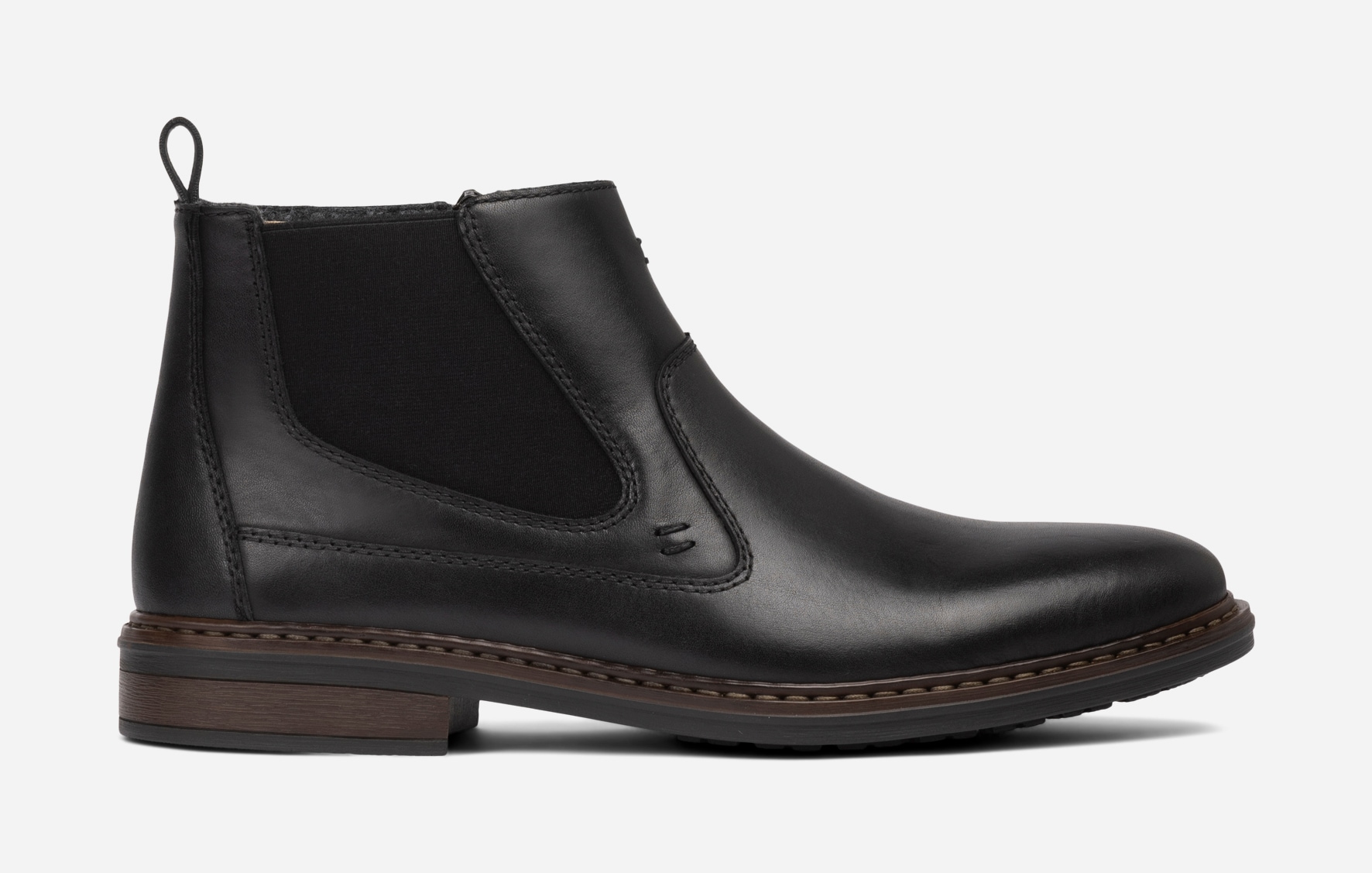 RIEKER, Chelseaboots Svarta