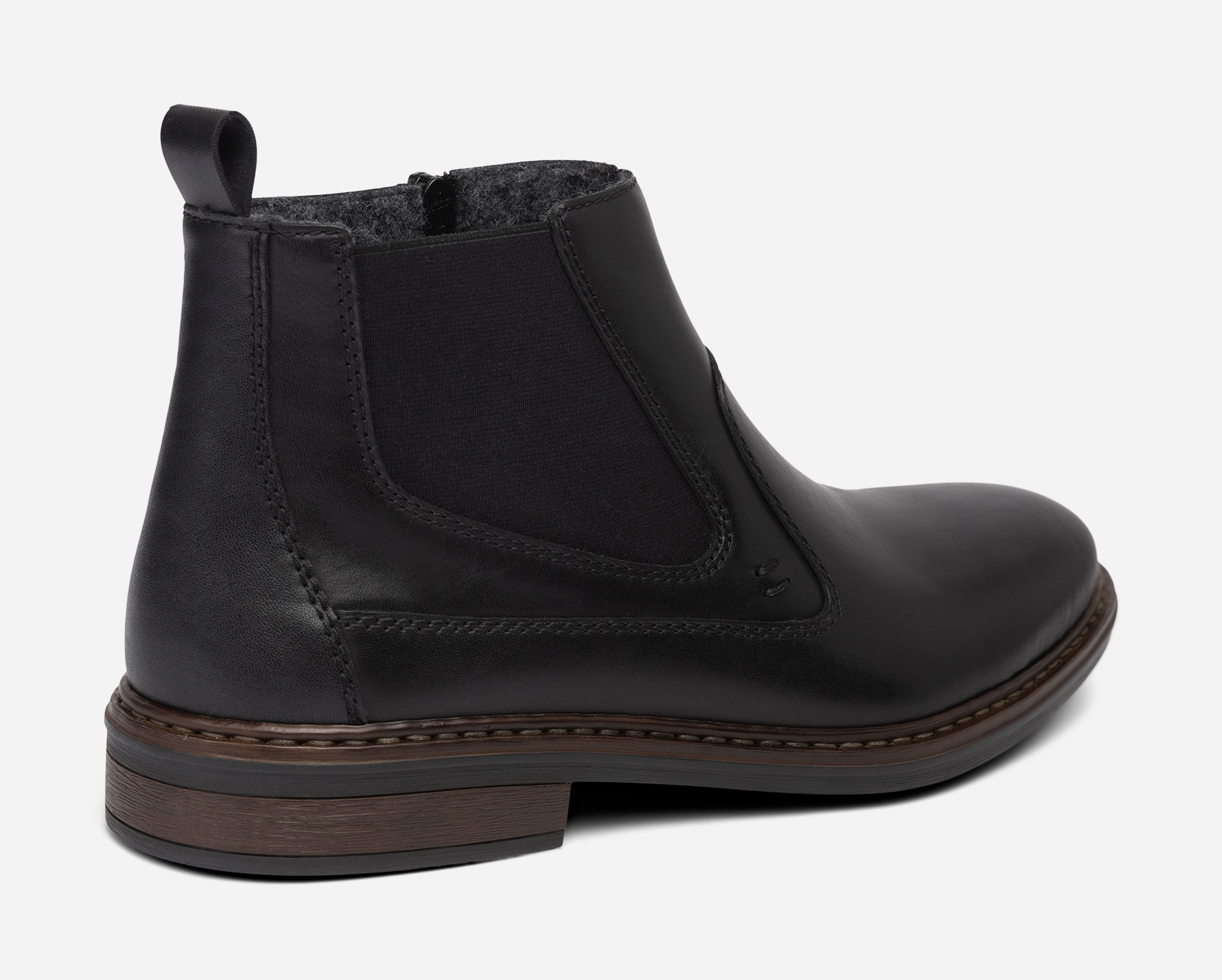 RIEKER, Chelseaboots Svarta