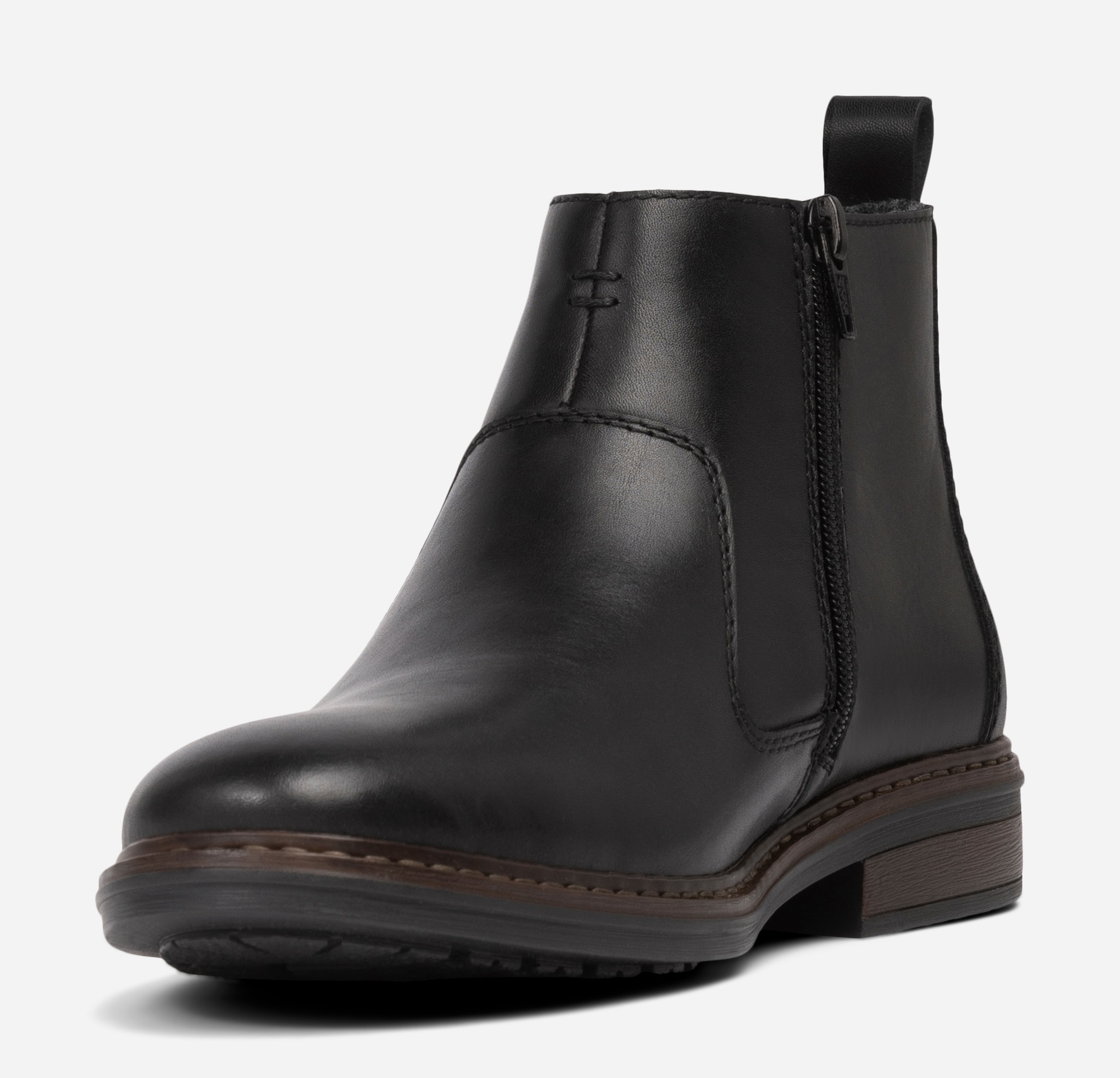 RIEKER, Chelseaboots Svarta