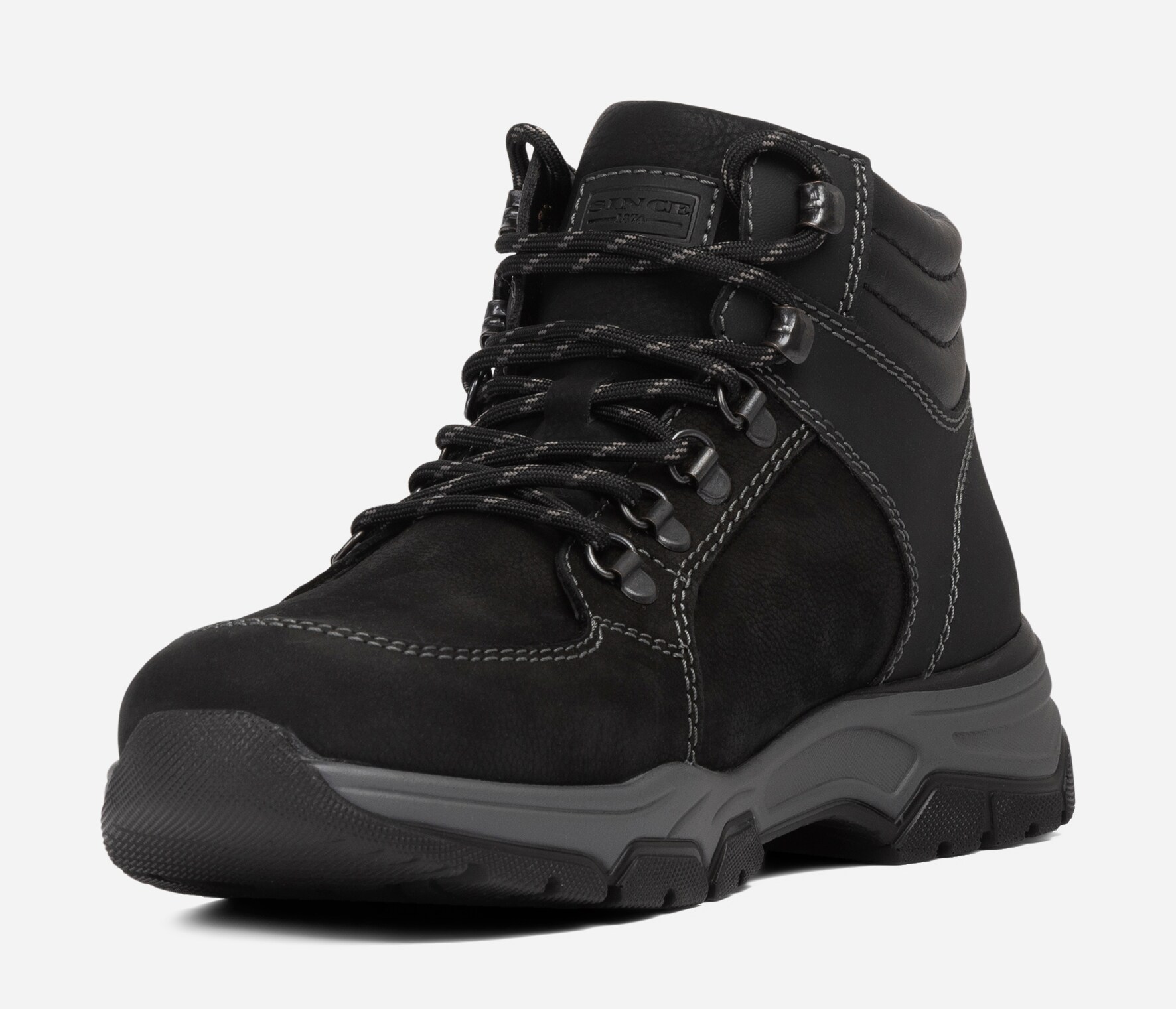 RIEKER, Varmfodrade kängor Svarta