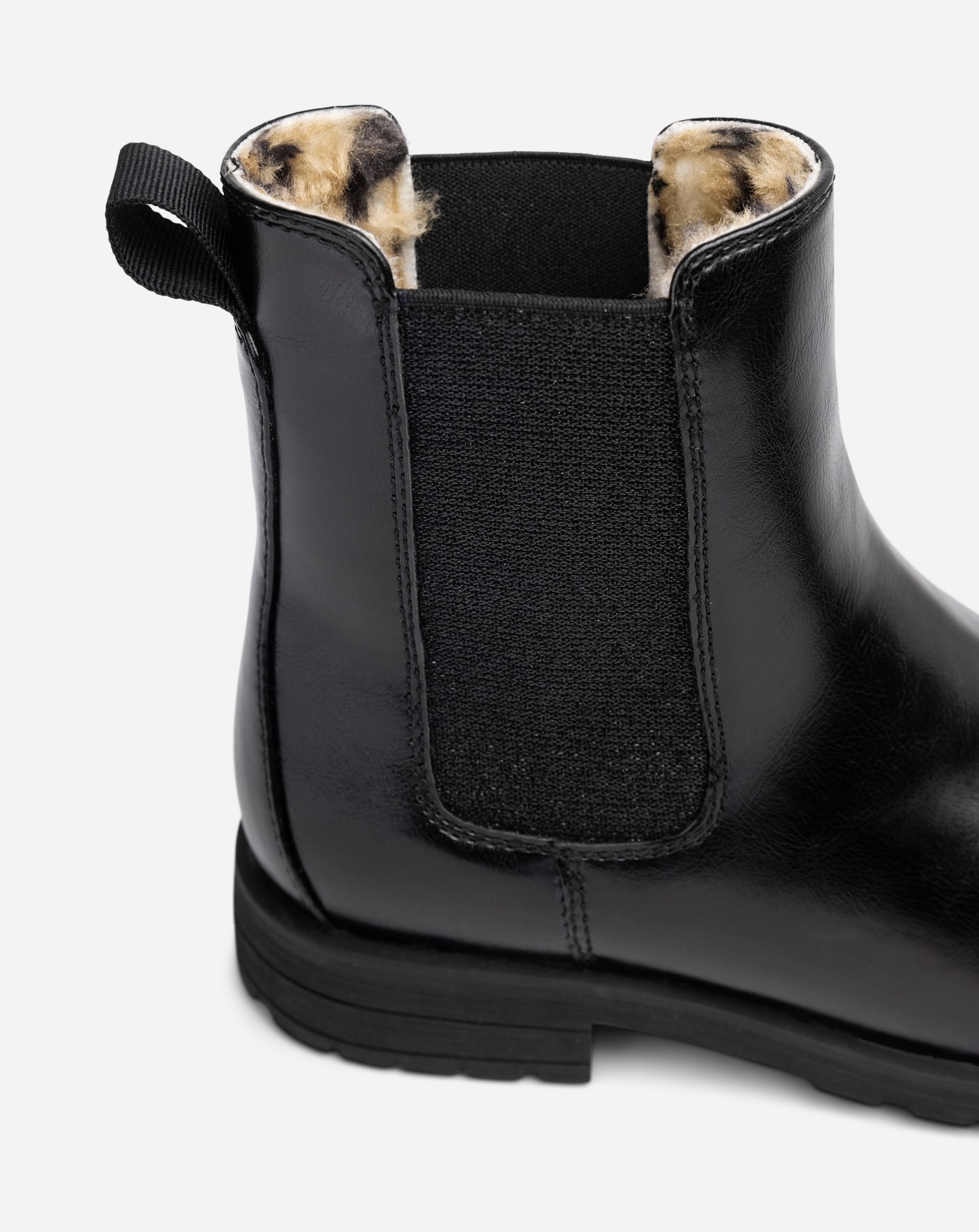 DINSKO, Varmfodrade chelseaboots Svarta