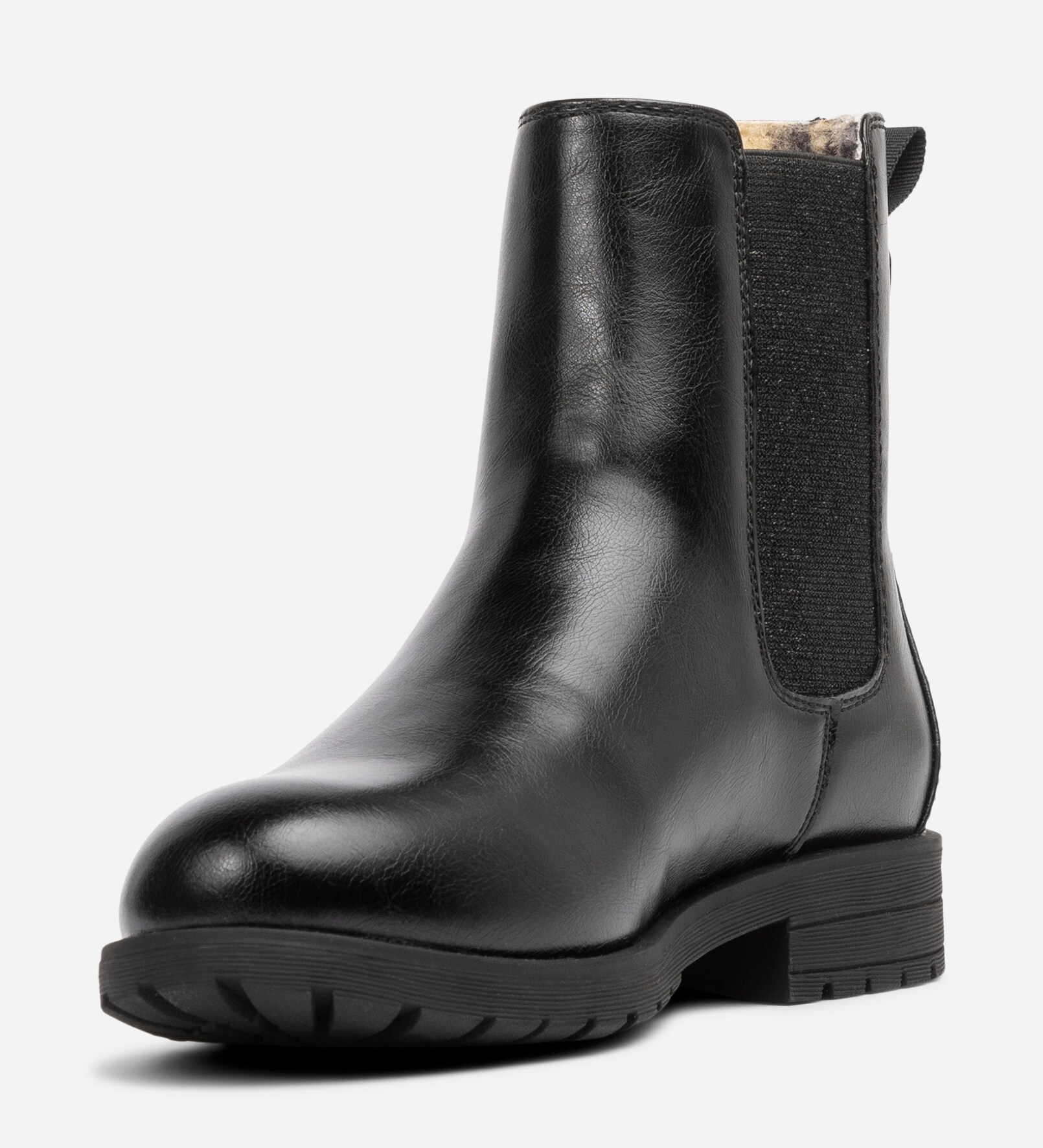 DINSKO, Varmfodrade chelseaboots Svarta