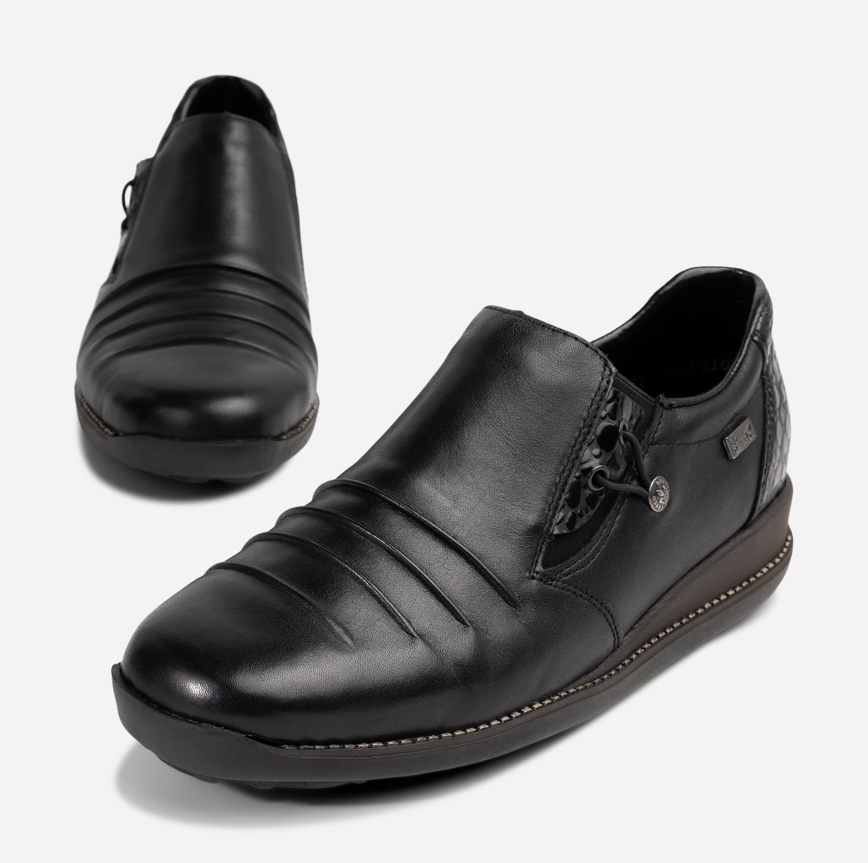 RIEKER, Loafers Svarta