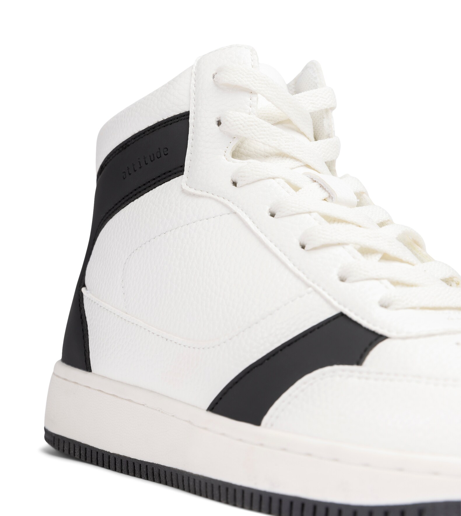 ATTITUDE, Höga sneakers Vita