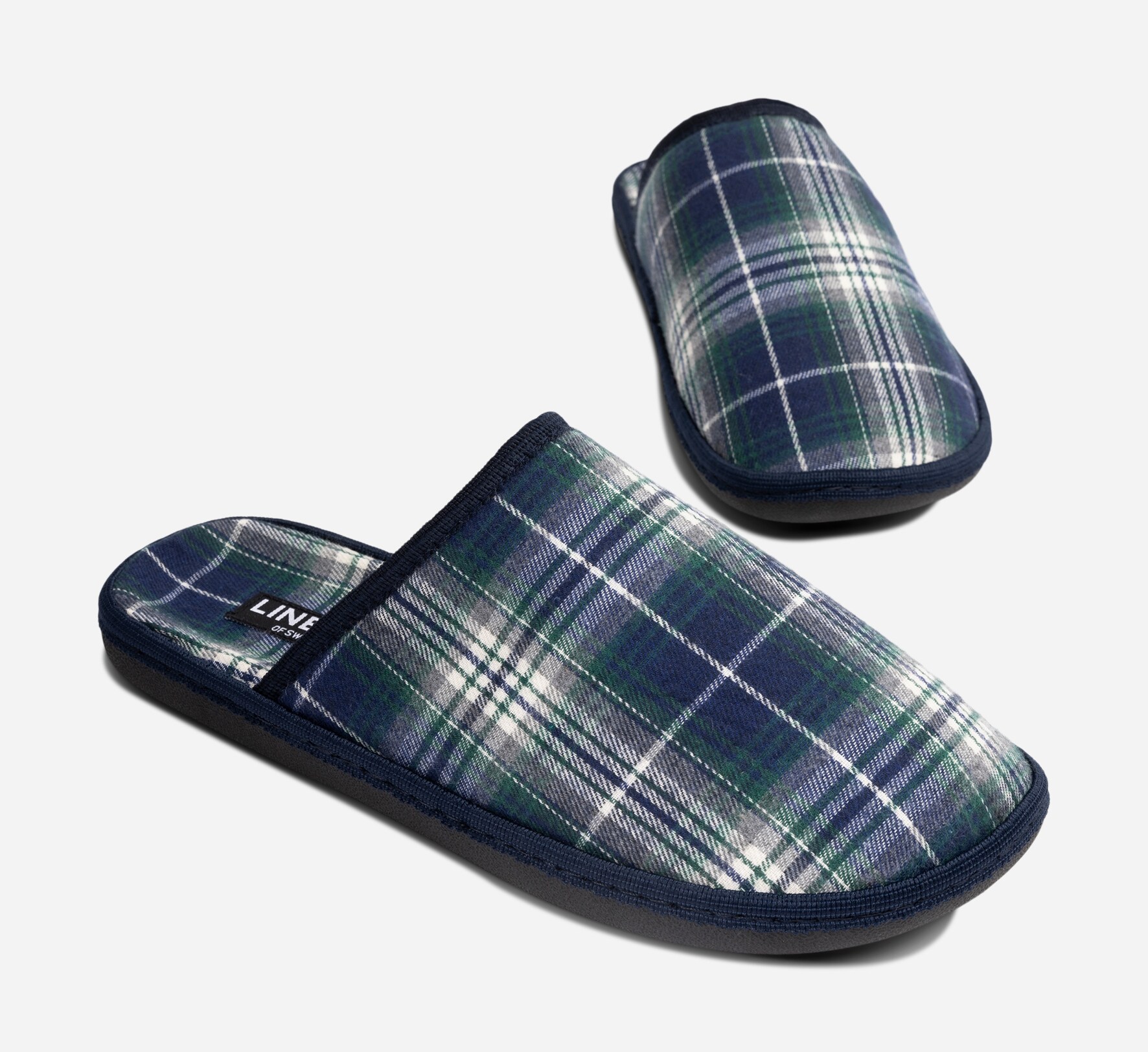 LINEAR, Tofflor Blåa