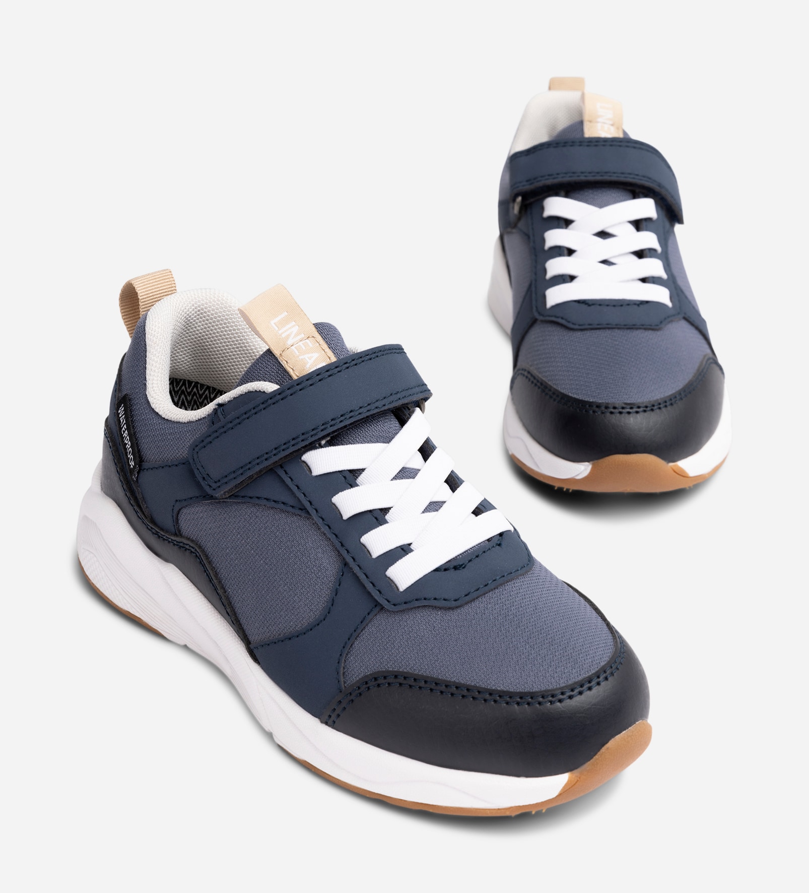 LINEAR, Sneakers waterproof Blåa