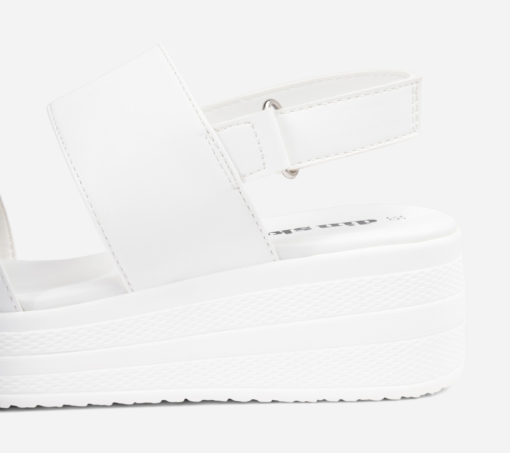 DINSKO, Sandaler med remmar Vita