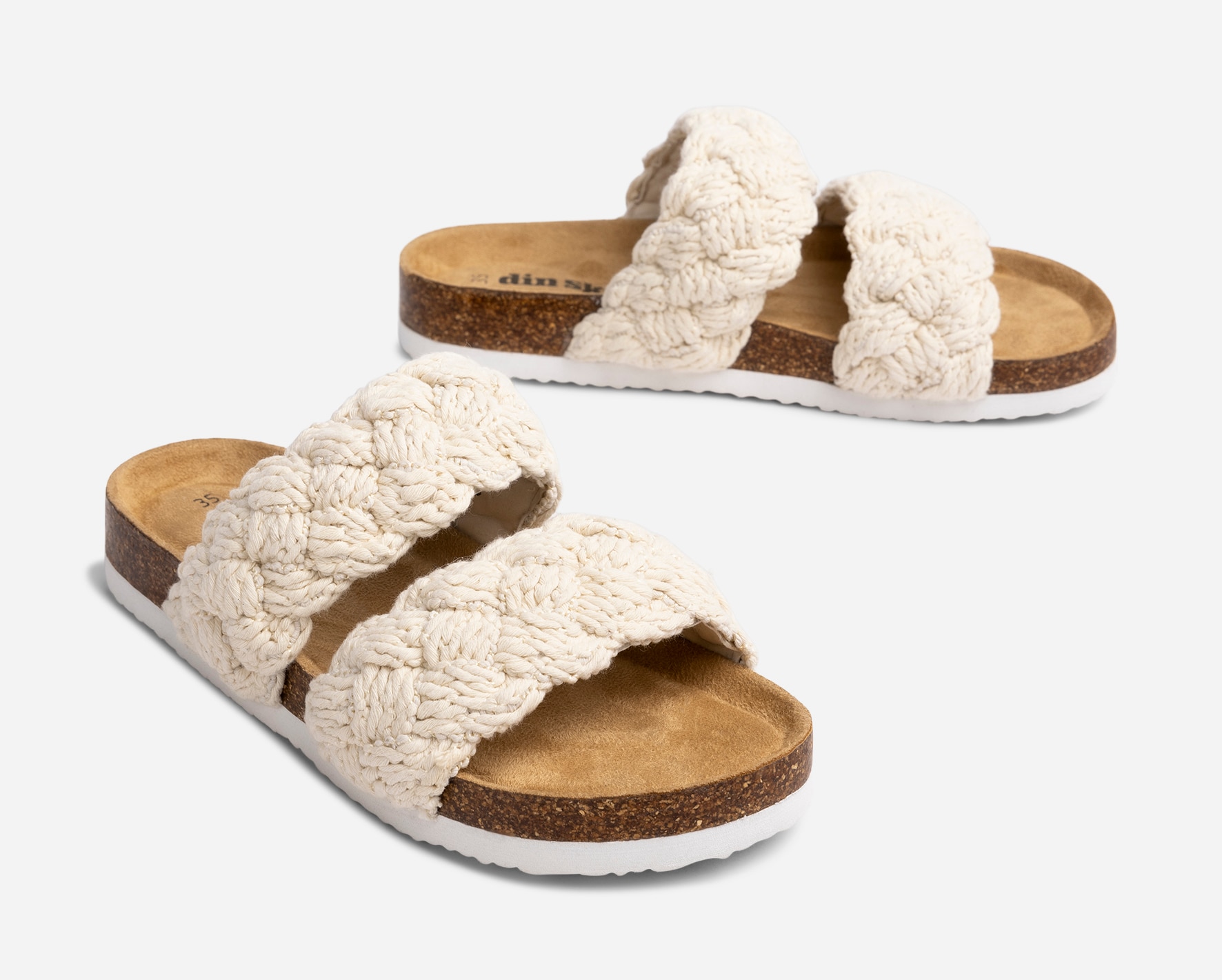 DINSKO, Sandaler Beigea