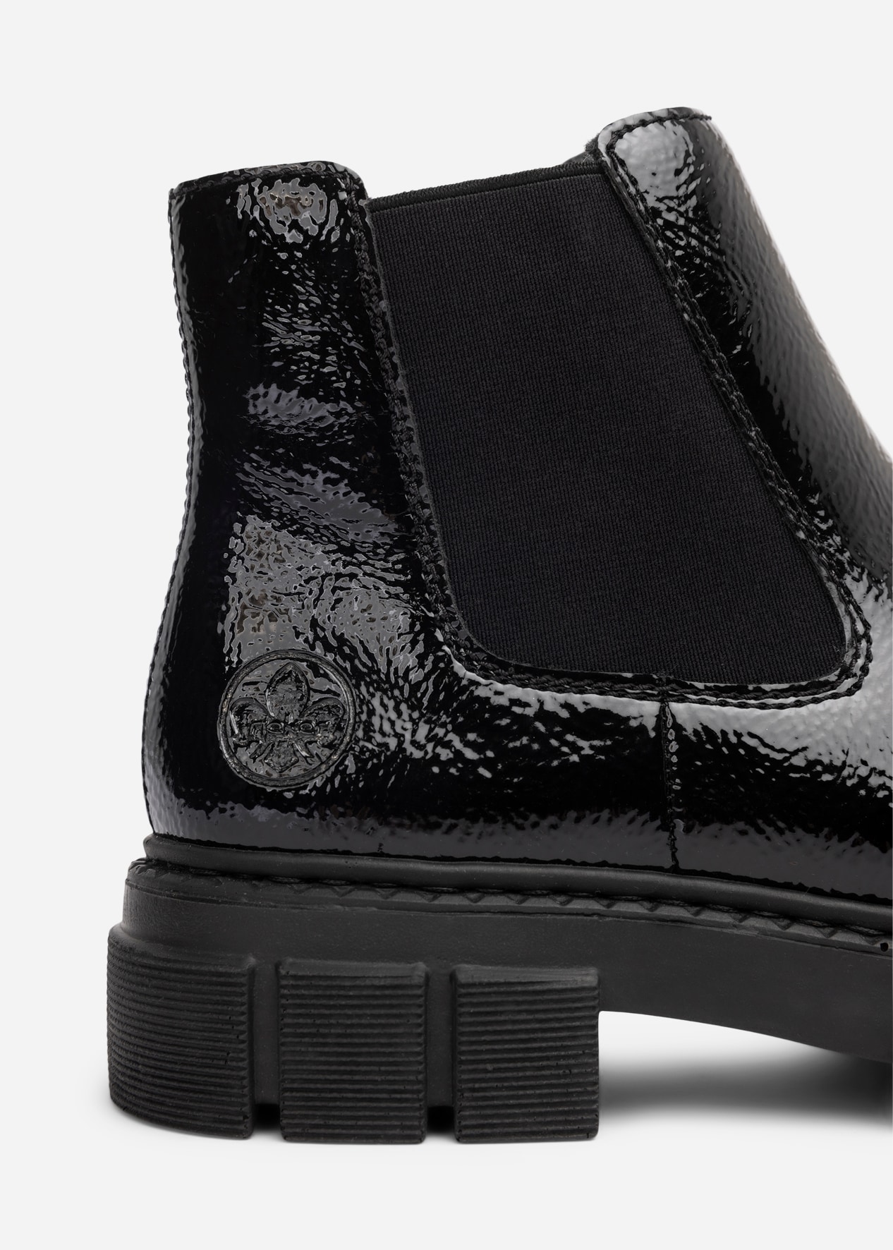 RIEKER, Chelseaboots Svarta