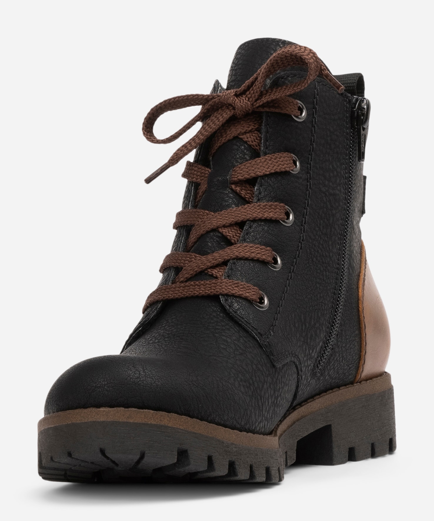 RIEKER, Kängor waterproof Svarta