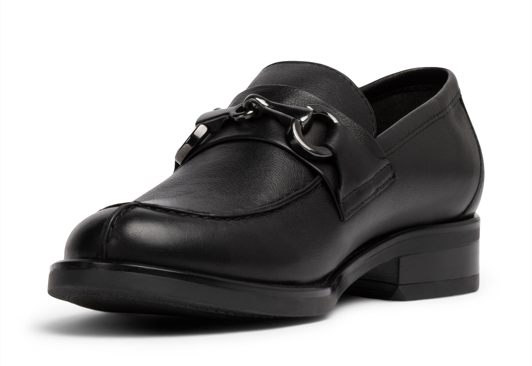 PACE, Loafers med spänne Svarta