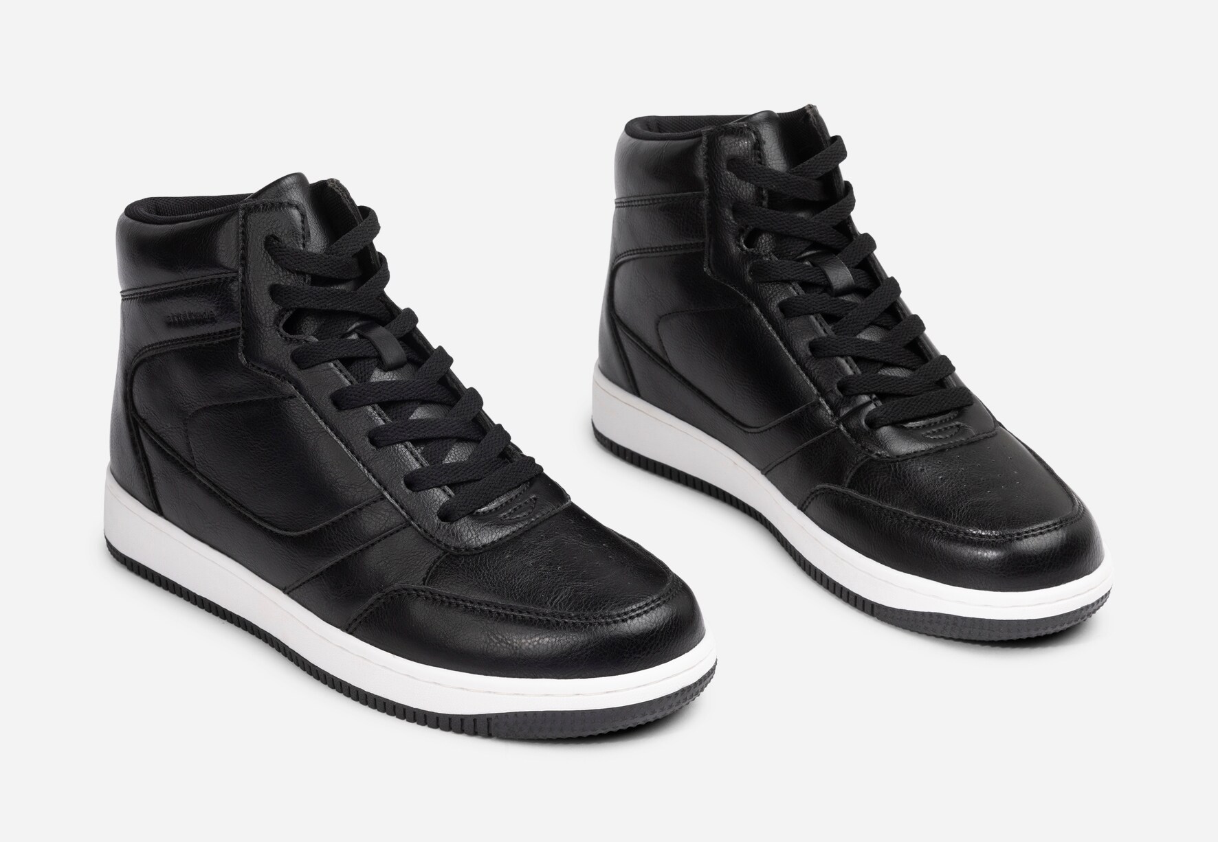 ATTITUDE, Höga sneakers Svarta