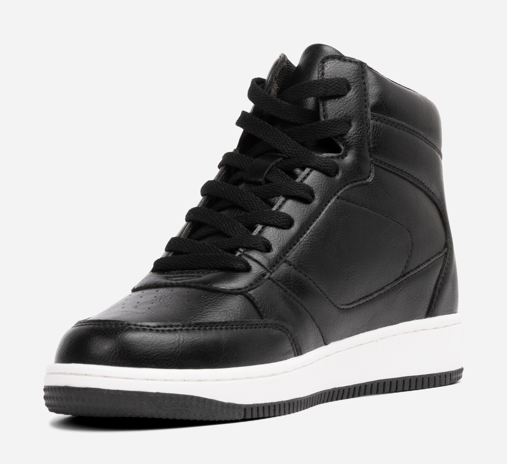 ATTITUDE, Höga sneakers Svarta