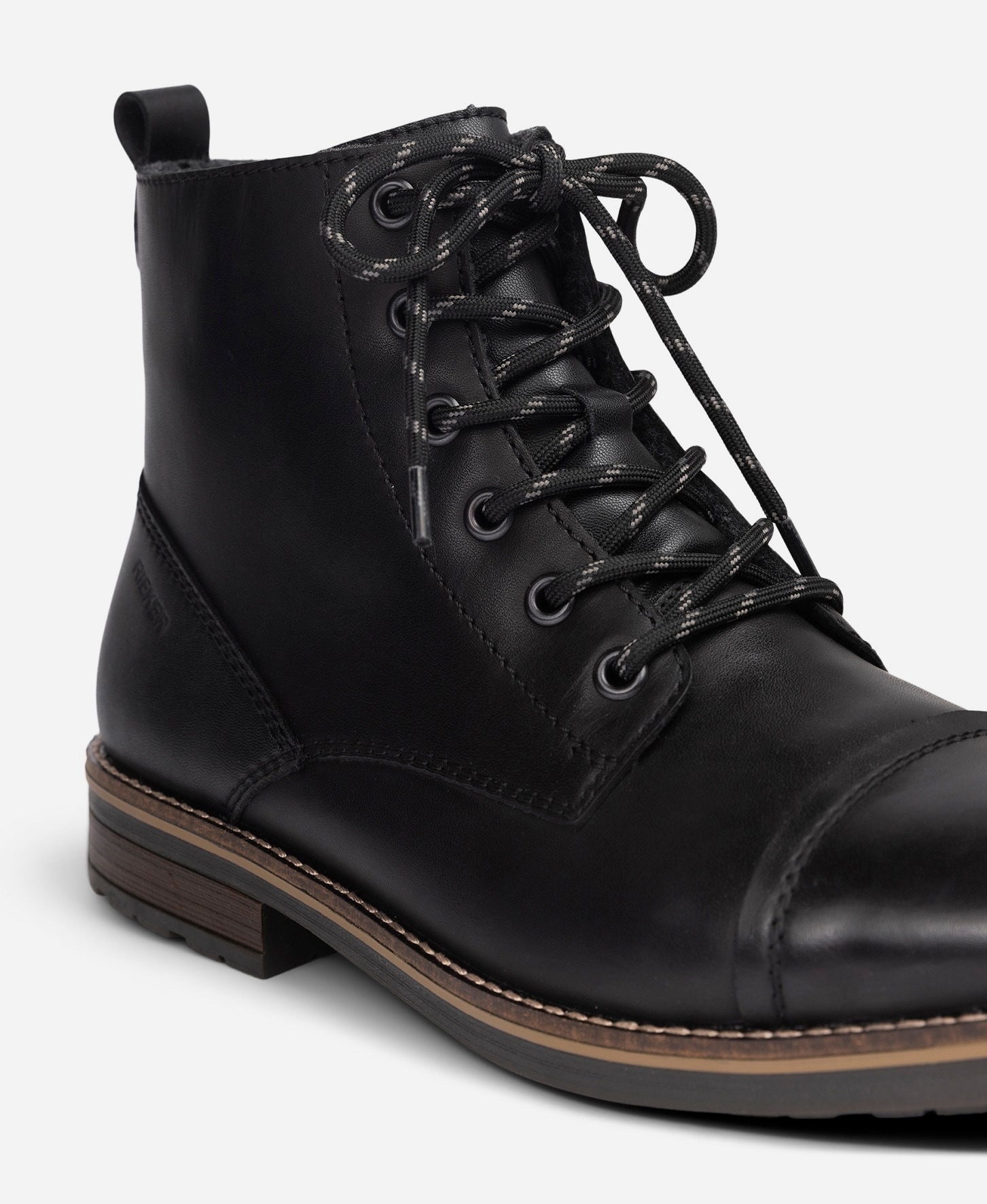 RIEKER, Kängor Svarta