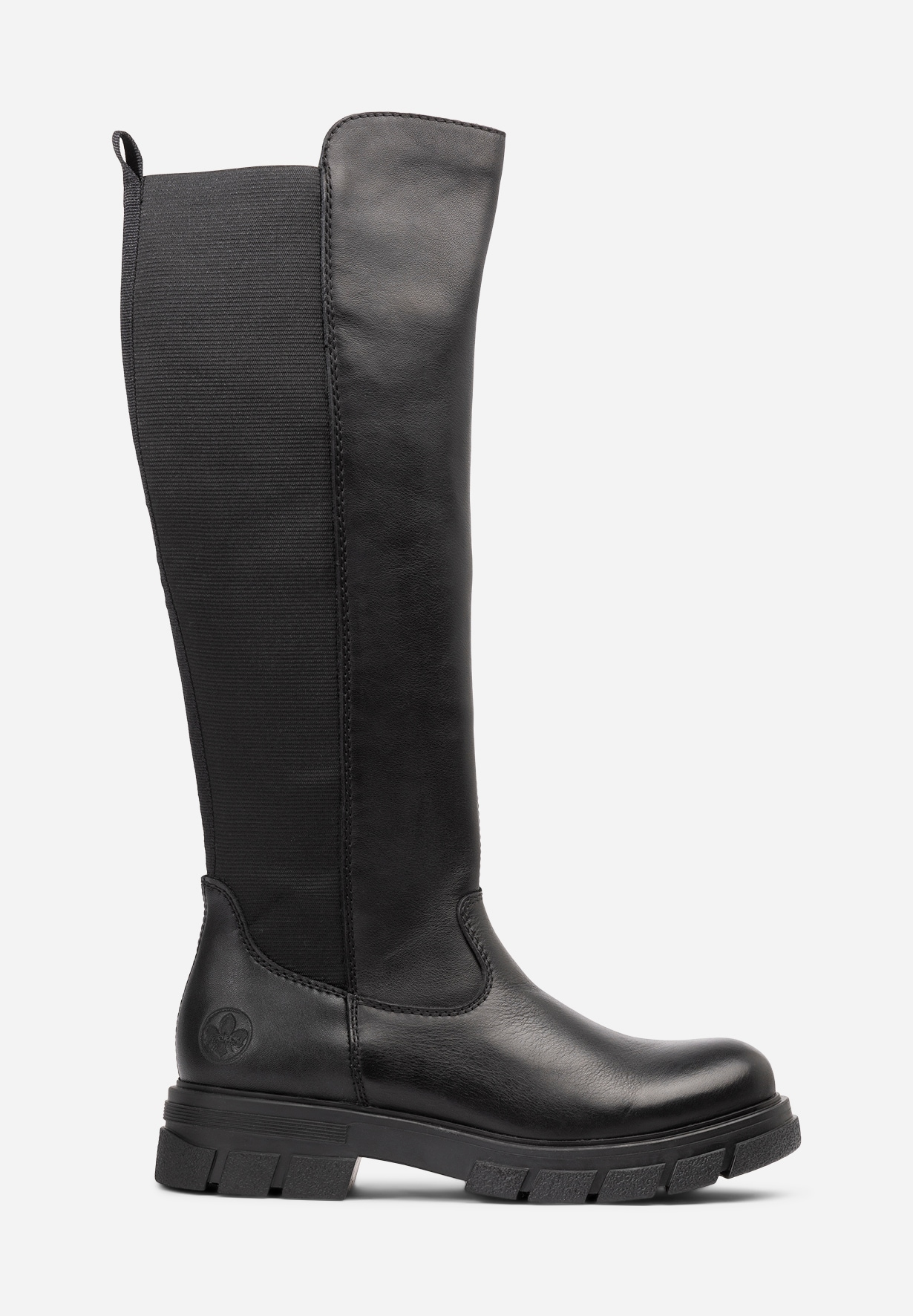 RIEKER, Varmfodrade stövlar Svarta