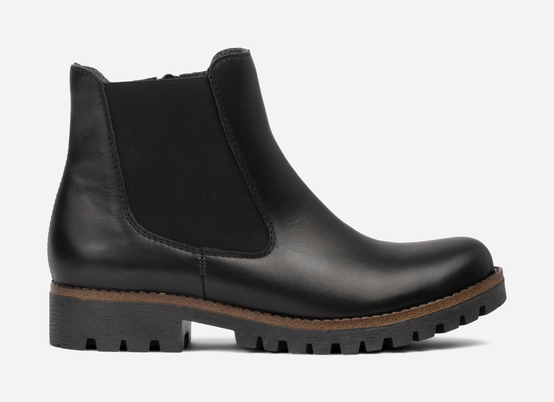 RIEKER, Chelseaboots Svarta